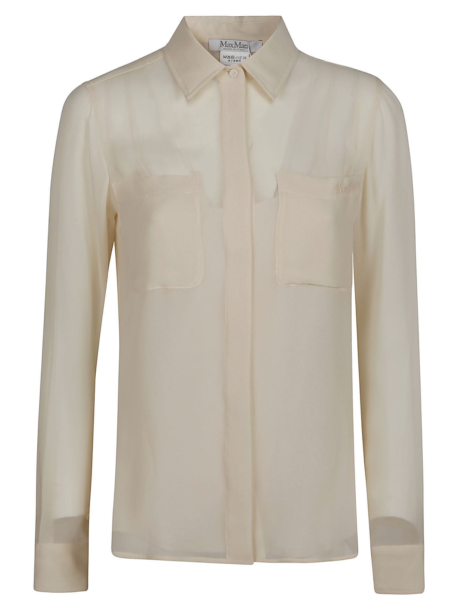 MAX MARA VONGOLA LONG SLEEVE SHIRT 