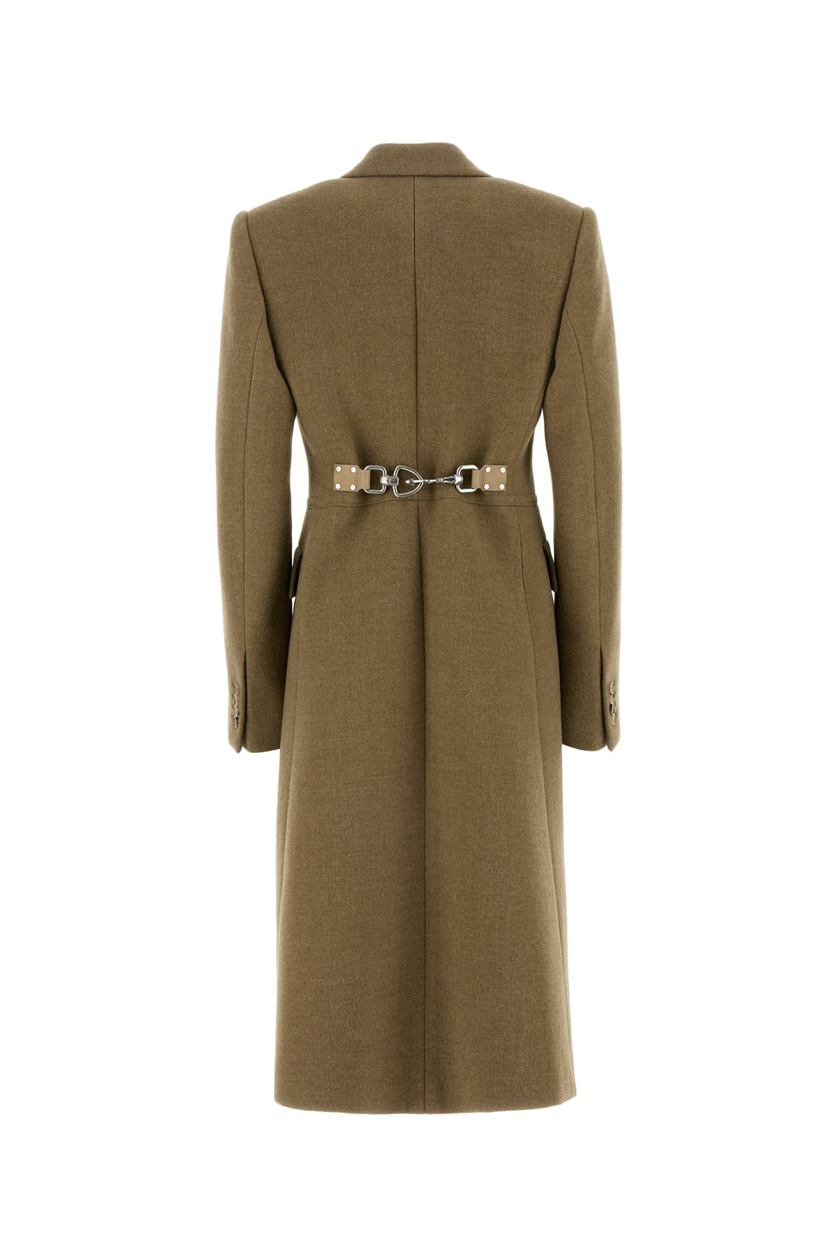 コート Burberry Beige Single-Breasted Wool Coat Burberry Beige Single-breasted Wool Coat In Brown | ModeSens