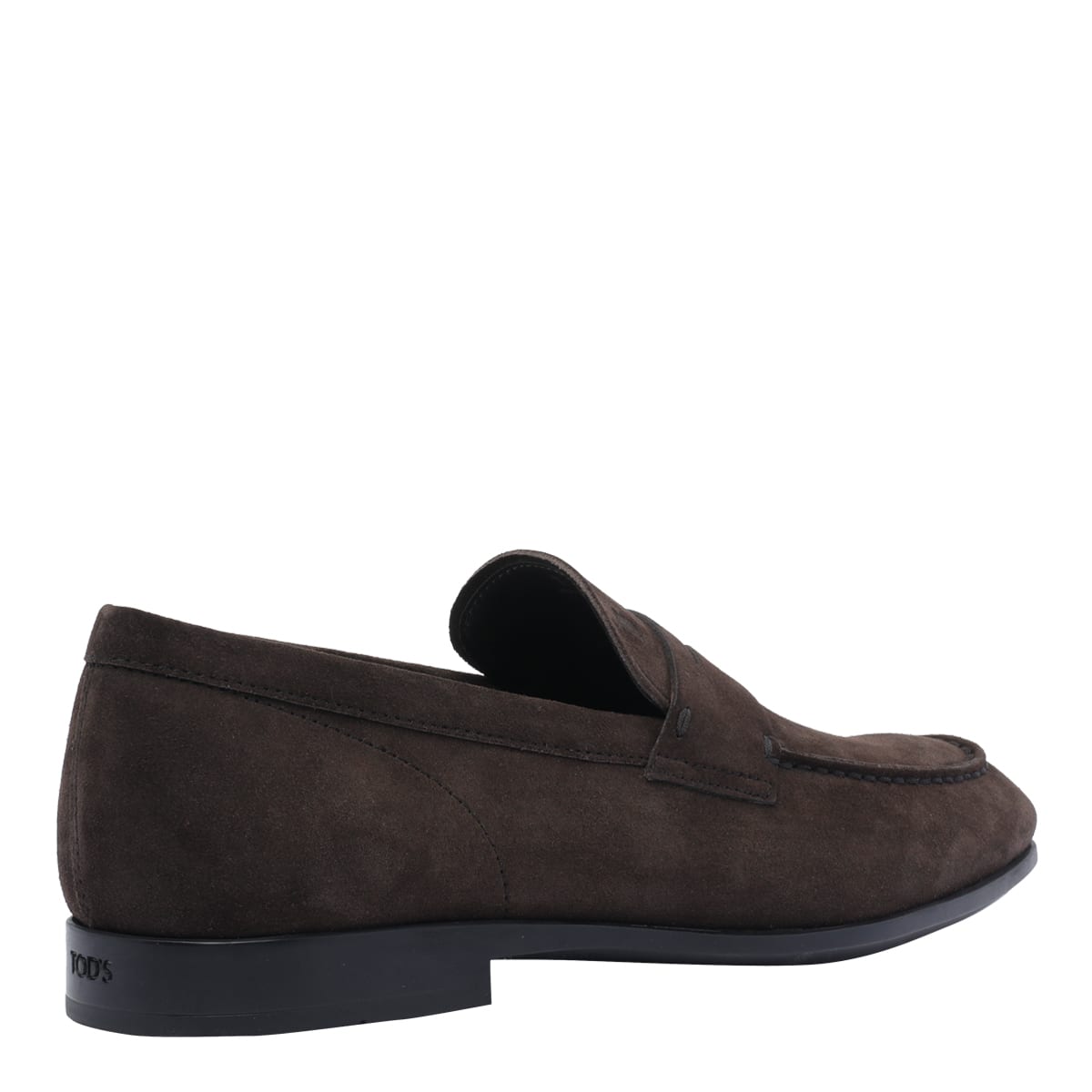Tod's Suede Gomma Leggero Loafers In Brown