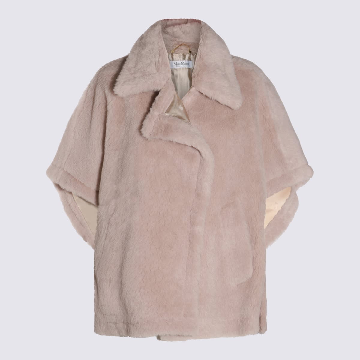 Max Mara Beige Tebe 1 Capes In Multi