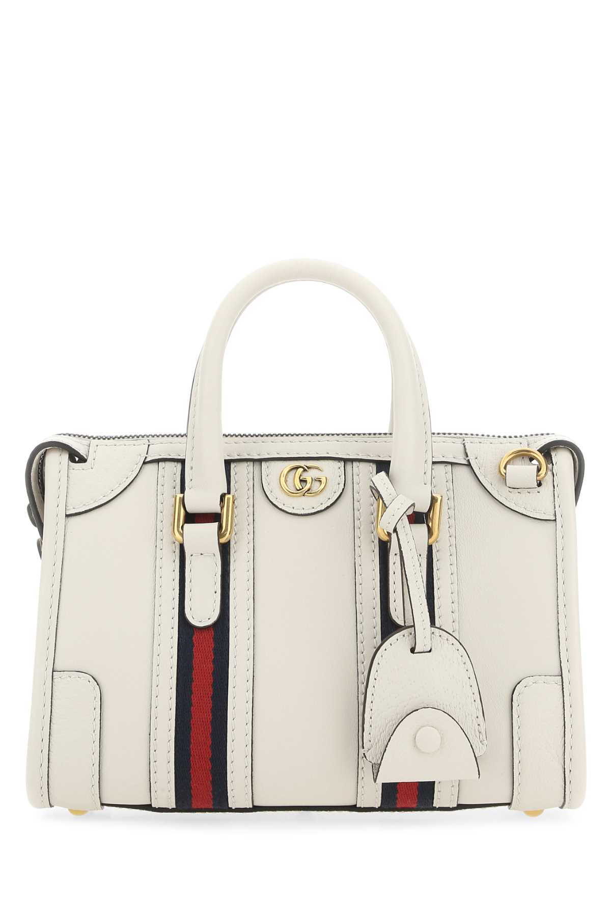 Shop Gucci Sand Leather Handbag In 9041