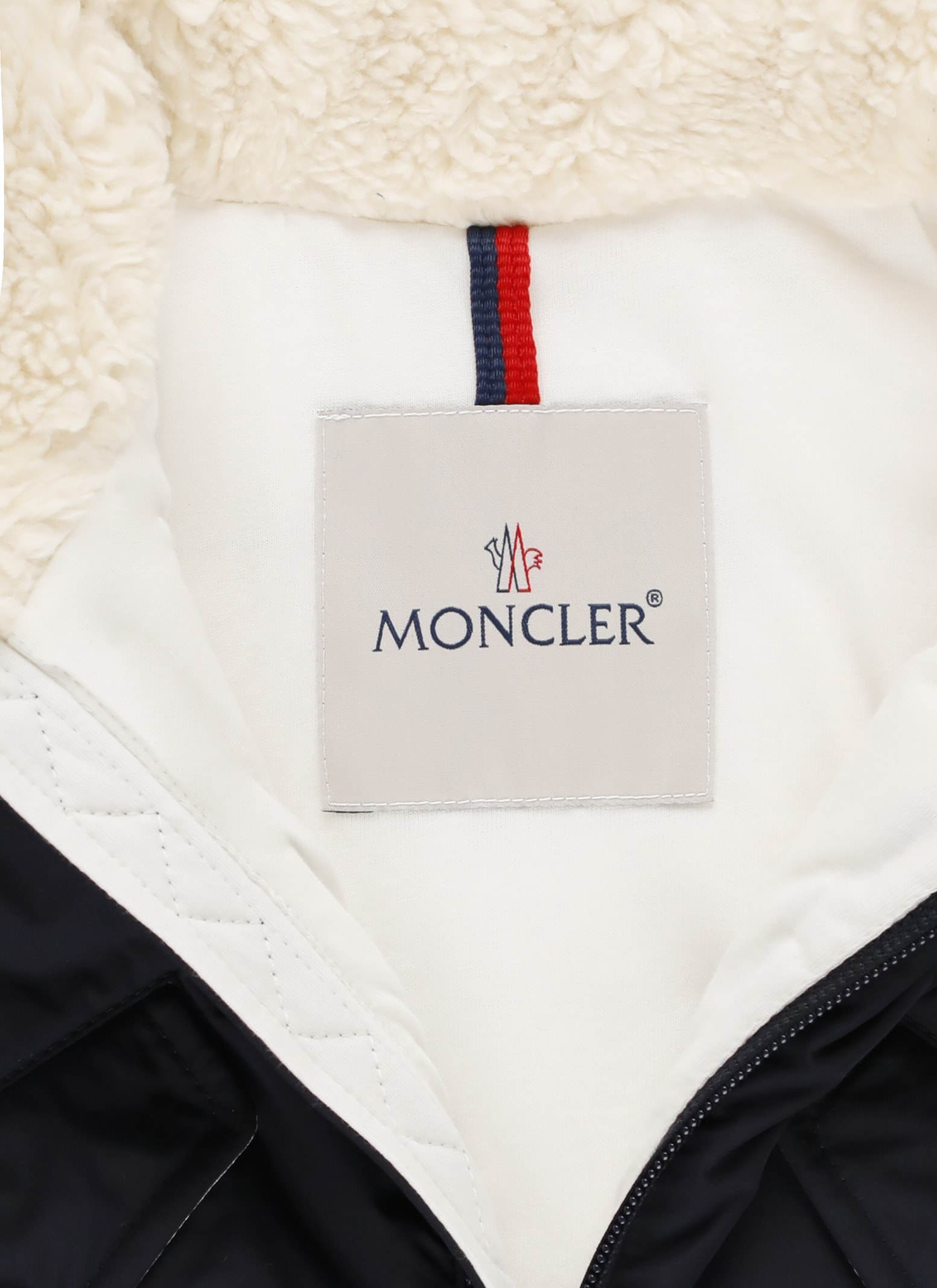 Shop Moncler Timur Down Jacket In Navy