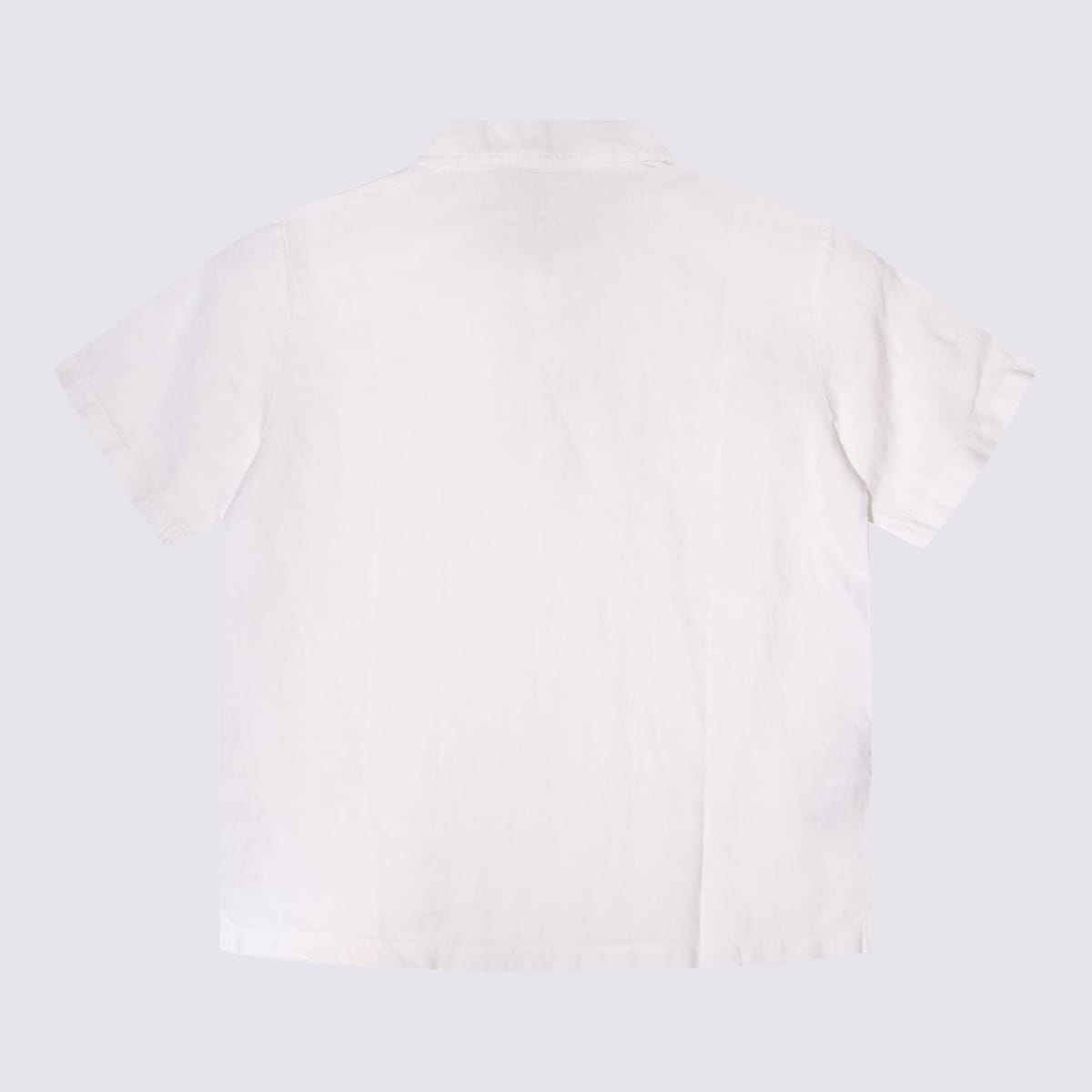 Il Gufo Kids' White Cotton Polo Shirt