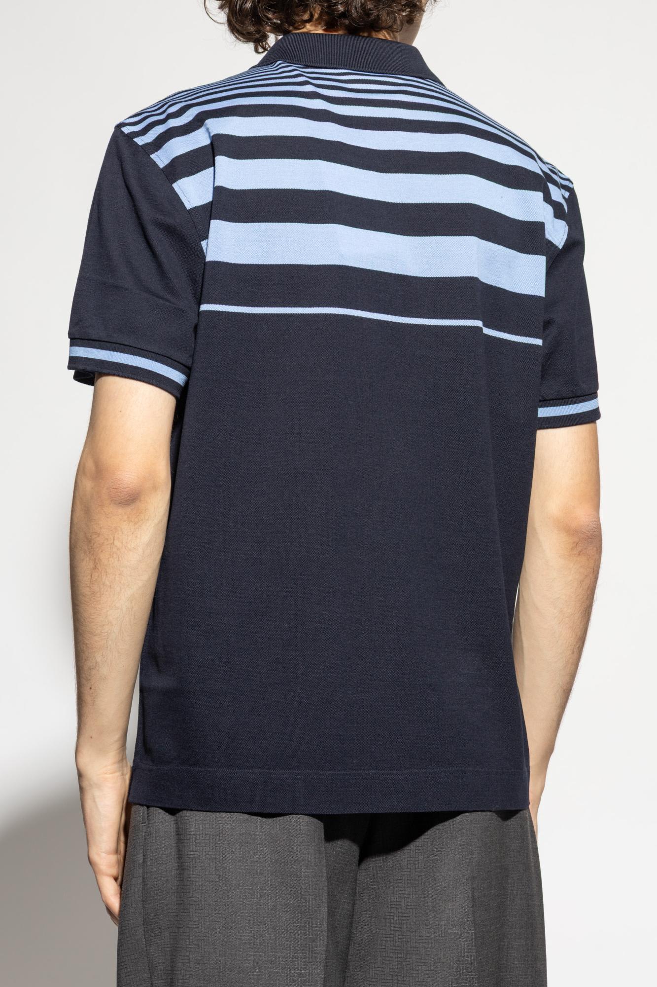Ferragamo Cotton Sweaters In Blue