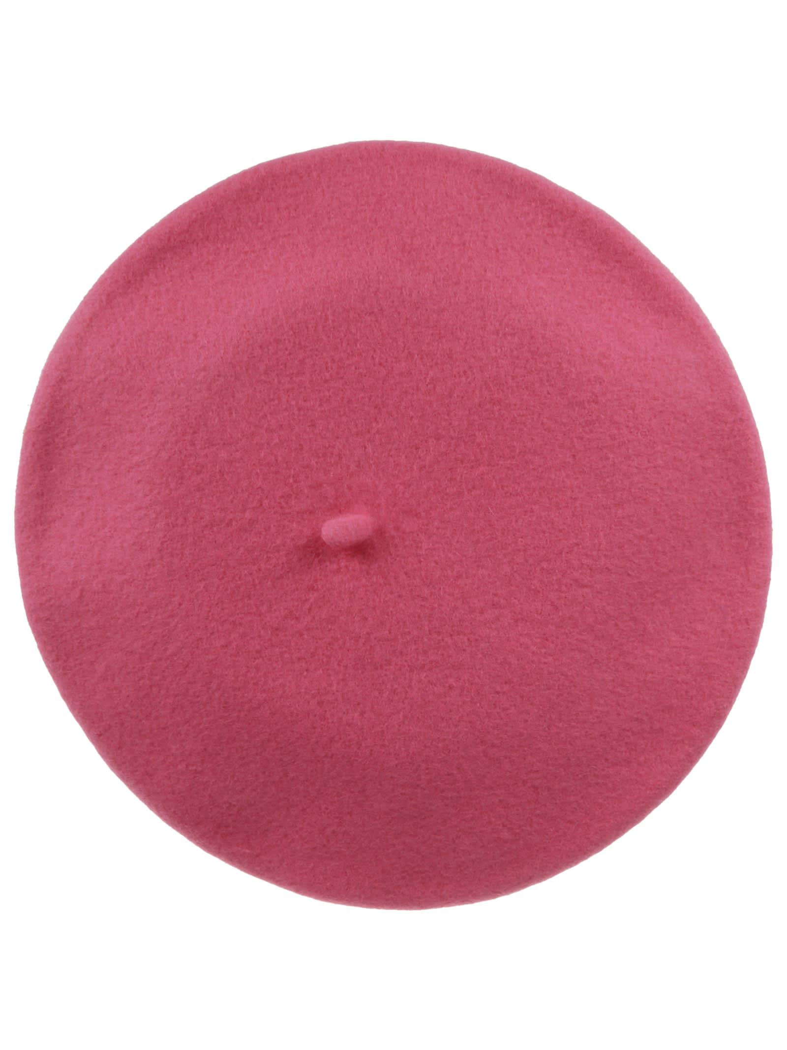 Shop Borsalino Wool Beret Diameter 29 In Pink