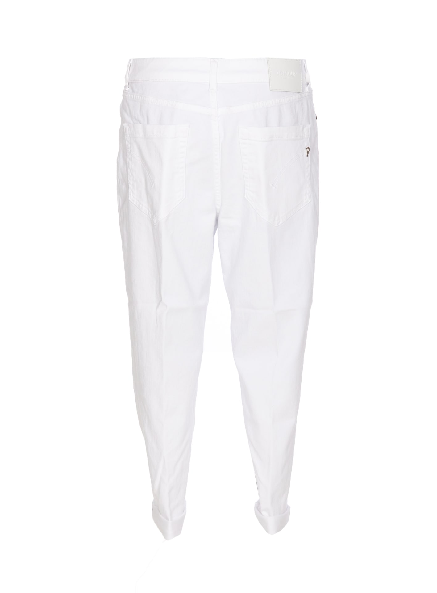 Dondup White Jeans In White