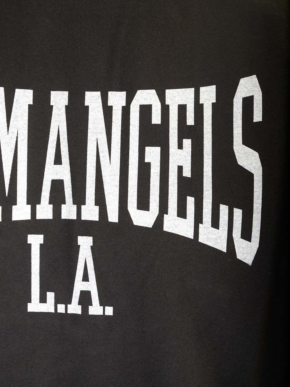 Shop Palm Angels College T-shirt In Black