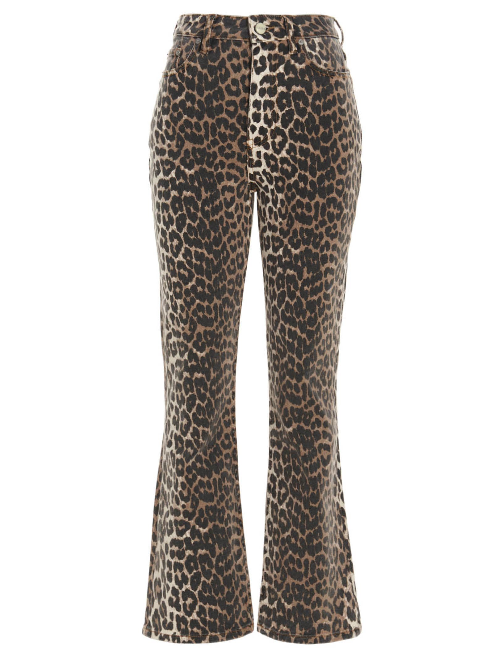 leopard Jeans