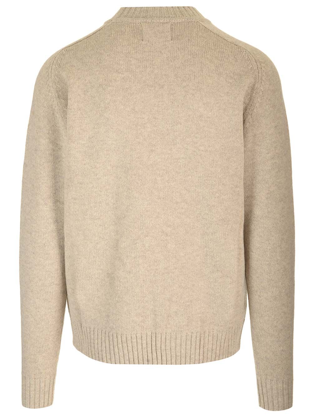 Shop Isabel Marant Iron Crew Neck Sweater In Beige