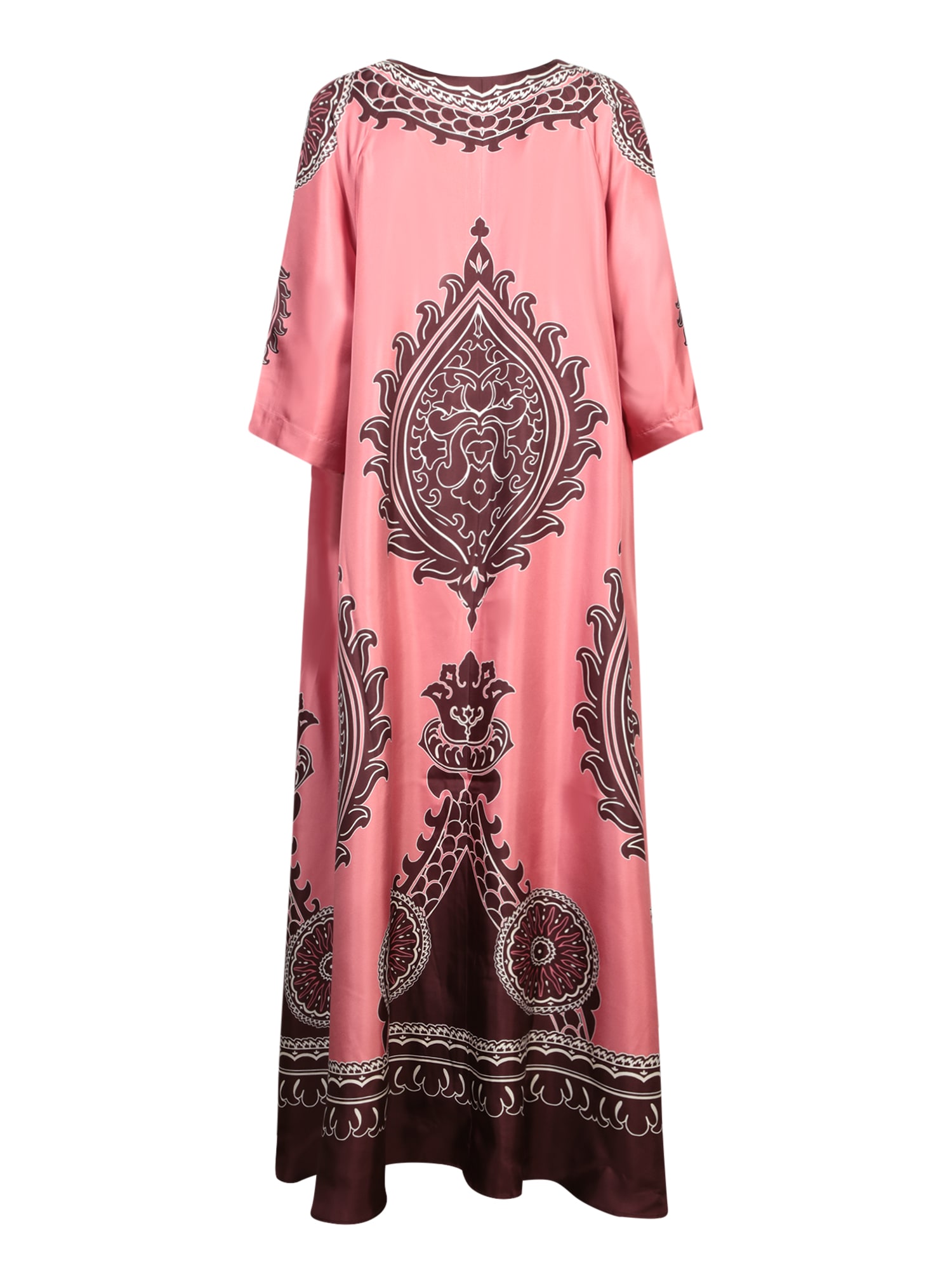 LA DOUBLEJ MUUMUU OLTRARNO PINK DRESS 