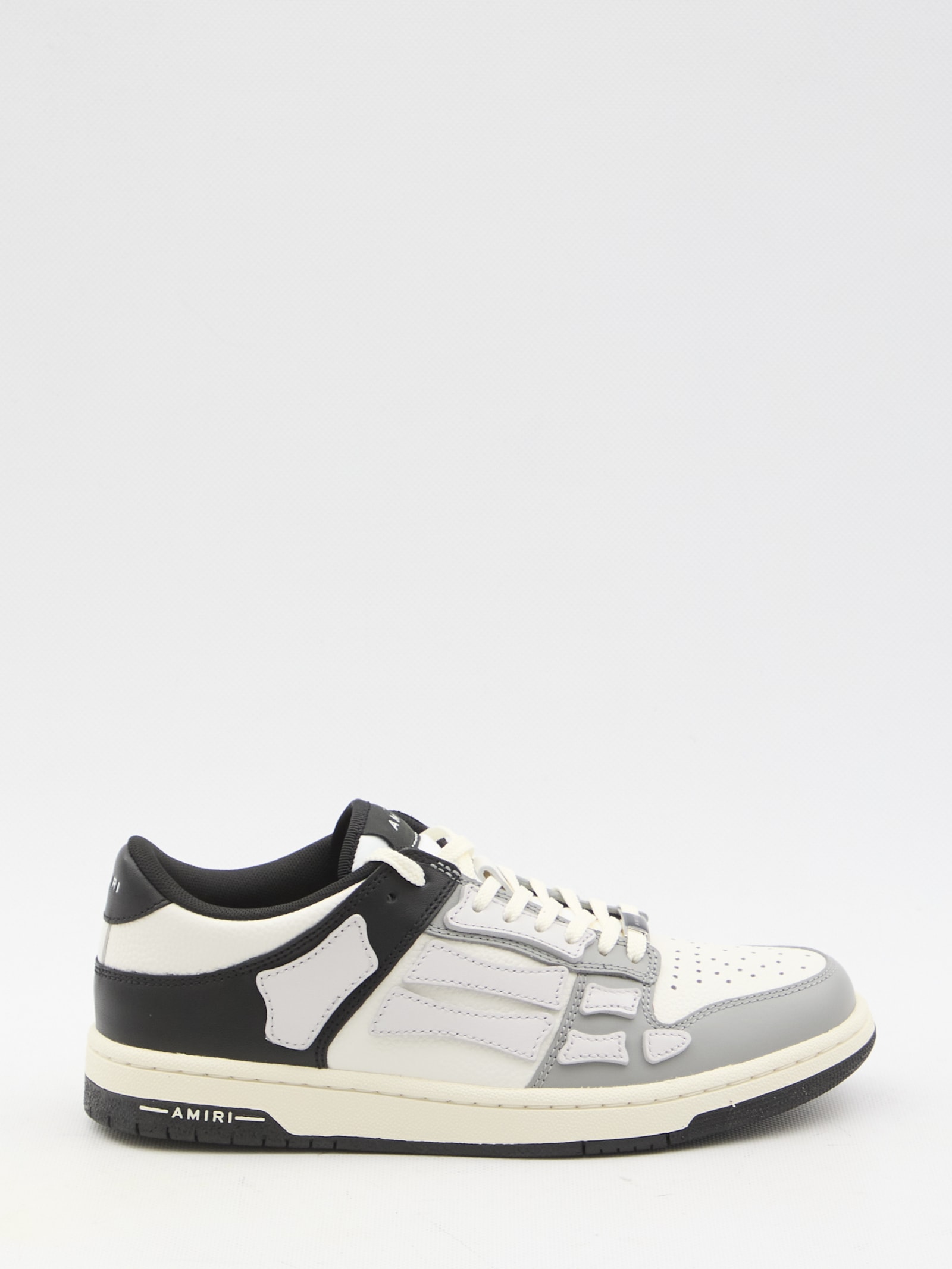 Shop Amiri Skel-top Low Sneakers In Black