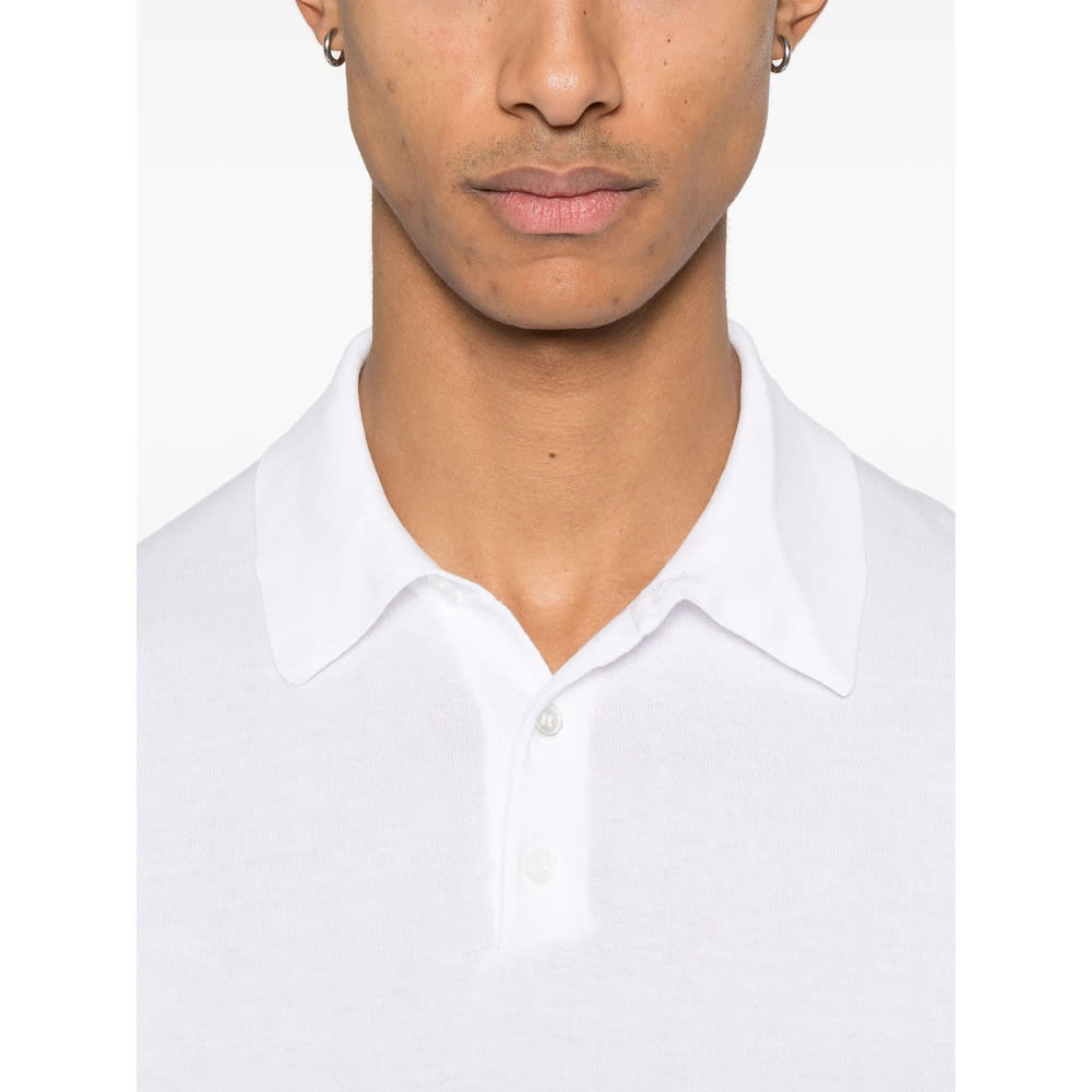 Fedeli Cotton Sweaters In White