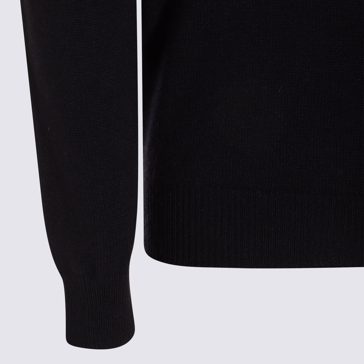 Malo Ribbed Turtleneck Sweater Long Sleeves In Animal Print