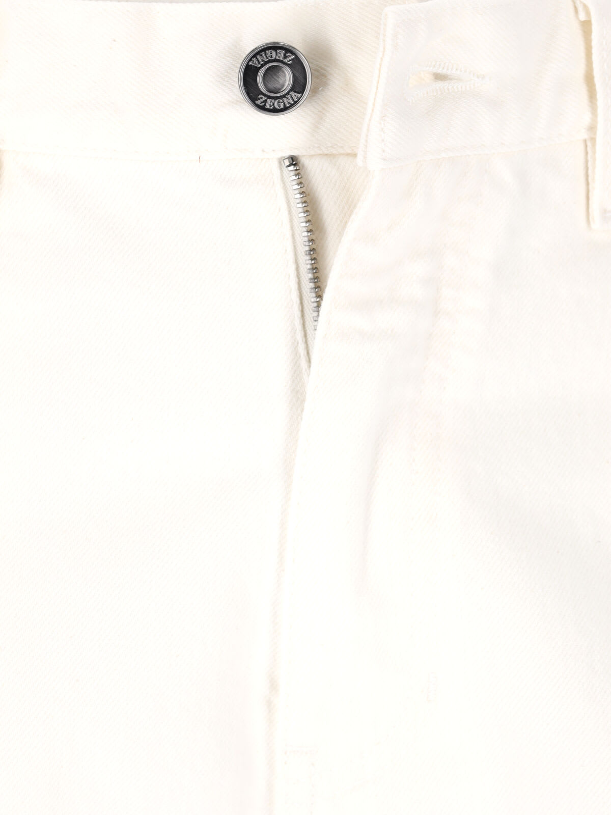 Zegna Skinny Jeans In White