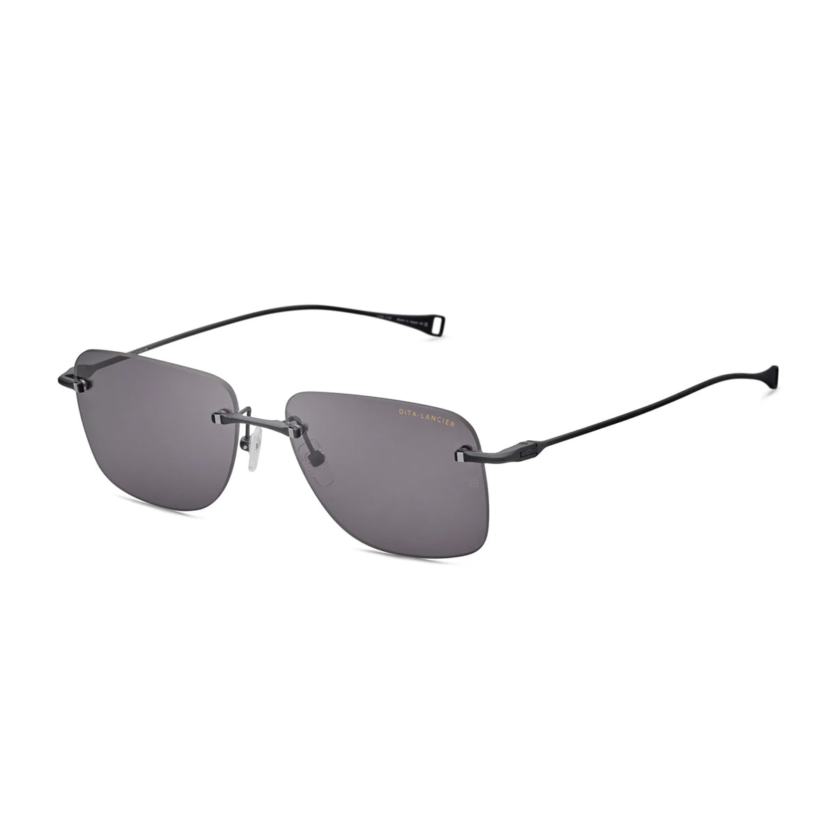 Dita Lancier Lsa 119 03 Matte Grey Sunglasses In Blue