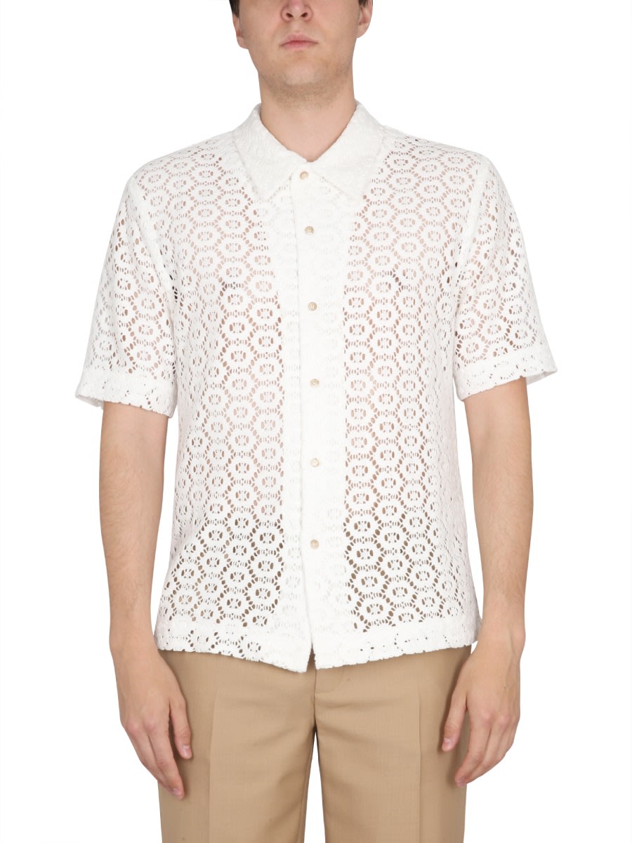 Séfr Noam Shirt In Ivory