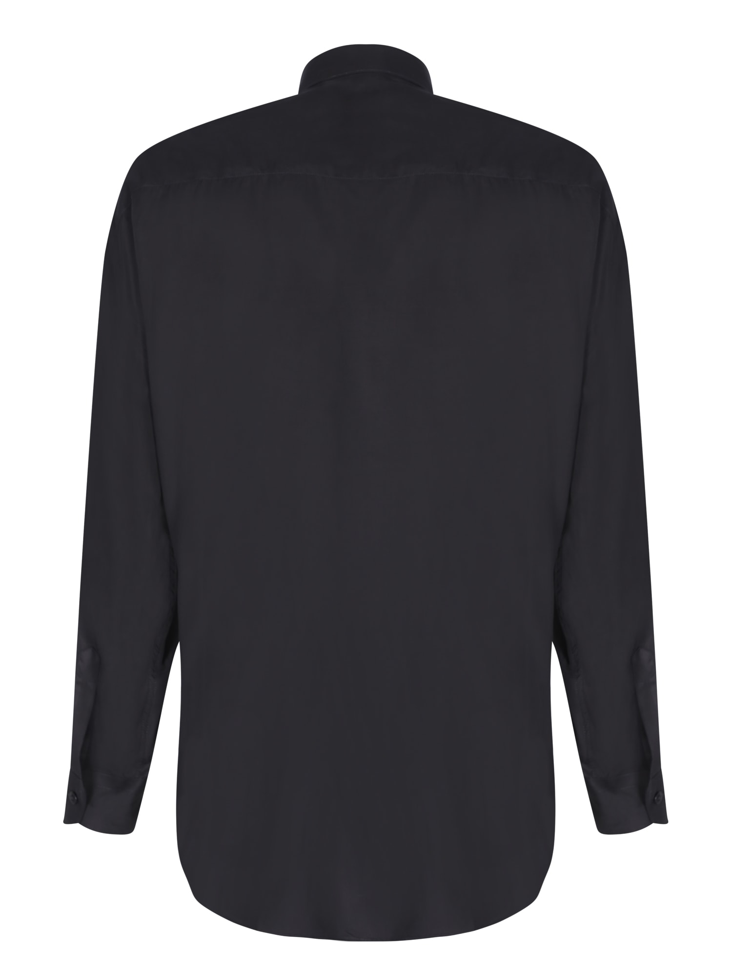 Shop Costumein Black Cotton Over Fit Shirt