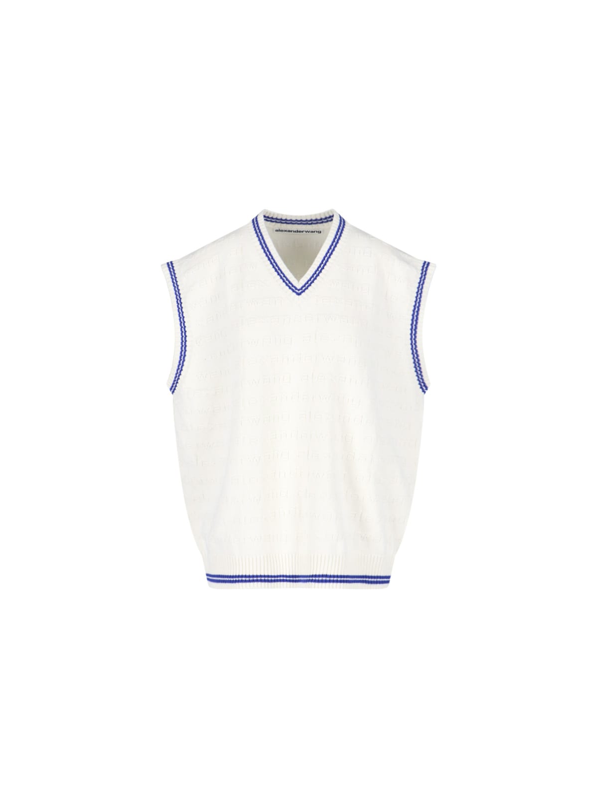 Jacquard Logo Vest