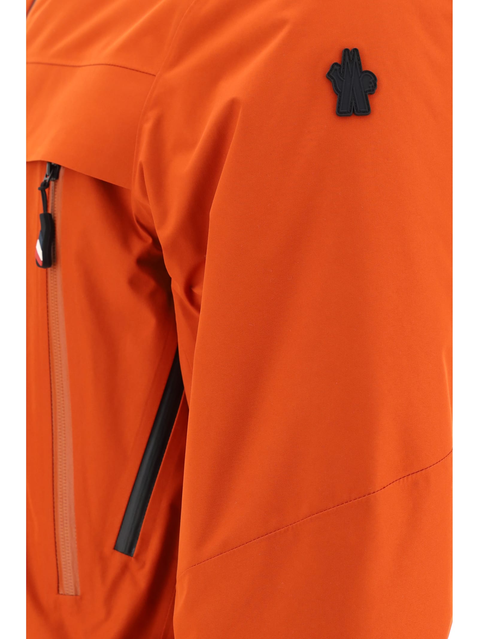 Shop Moncler Balmhorn Jacket In Orange