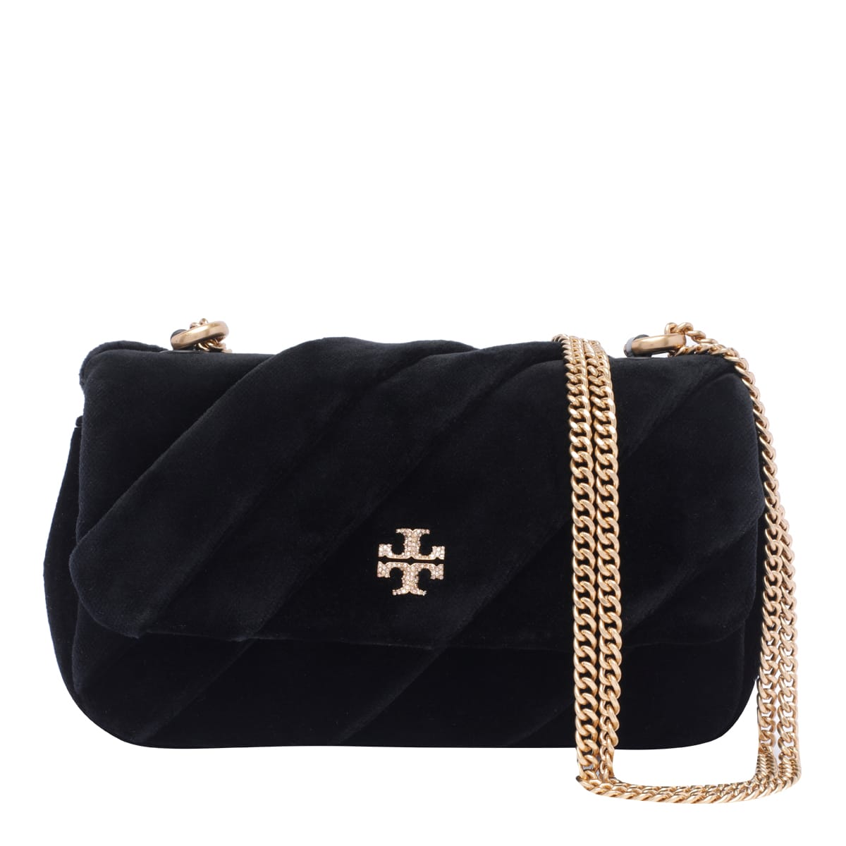 Kira Draped Mini Velvet Bag