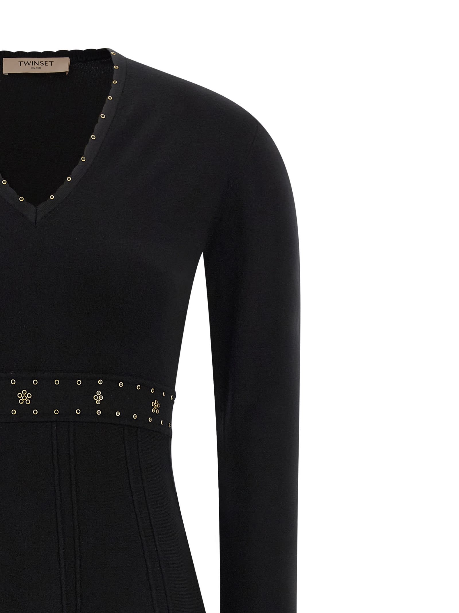 Twinset Dress In Black