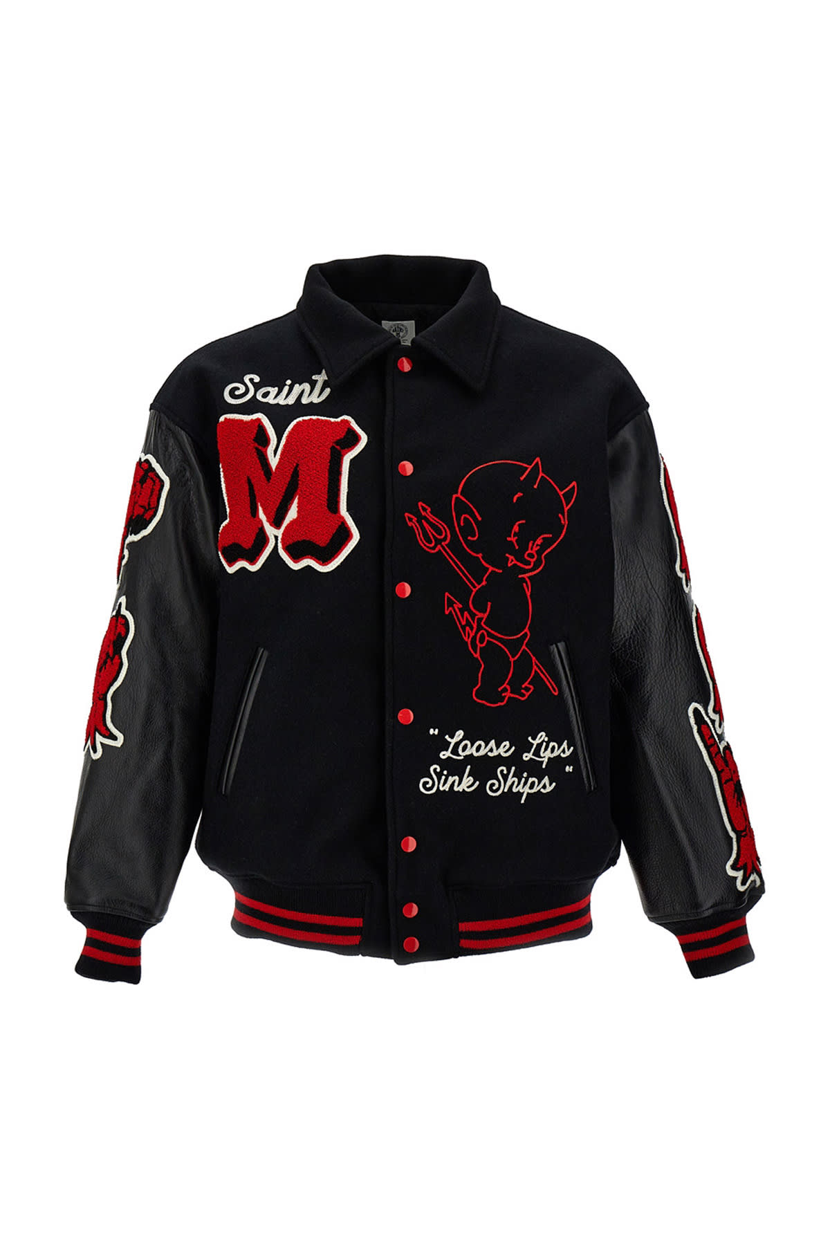 SAINT MXXXXXX BOMBER VARSITY DEVIL