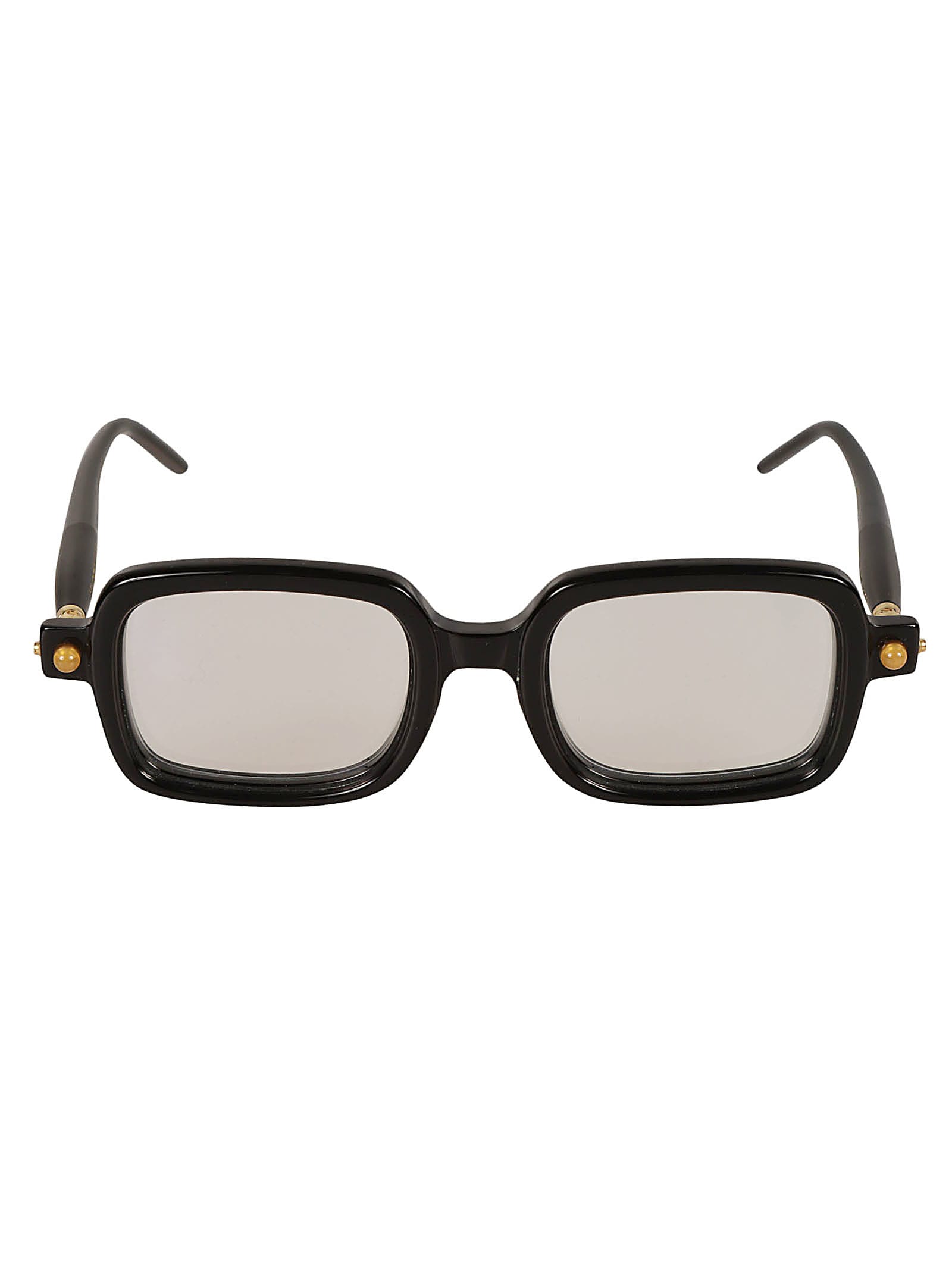 Kuboraum Square Thick Frame Glasses In Black