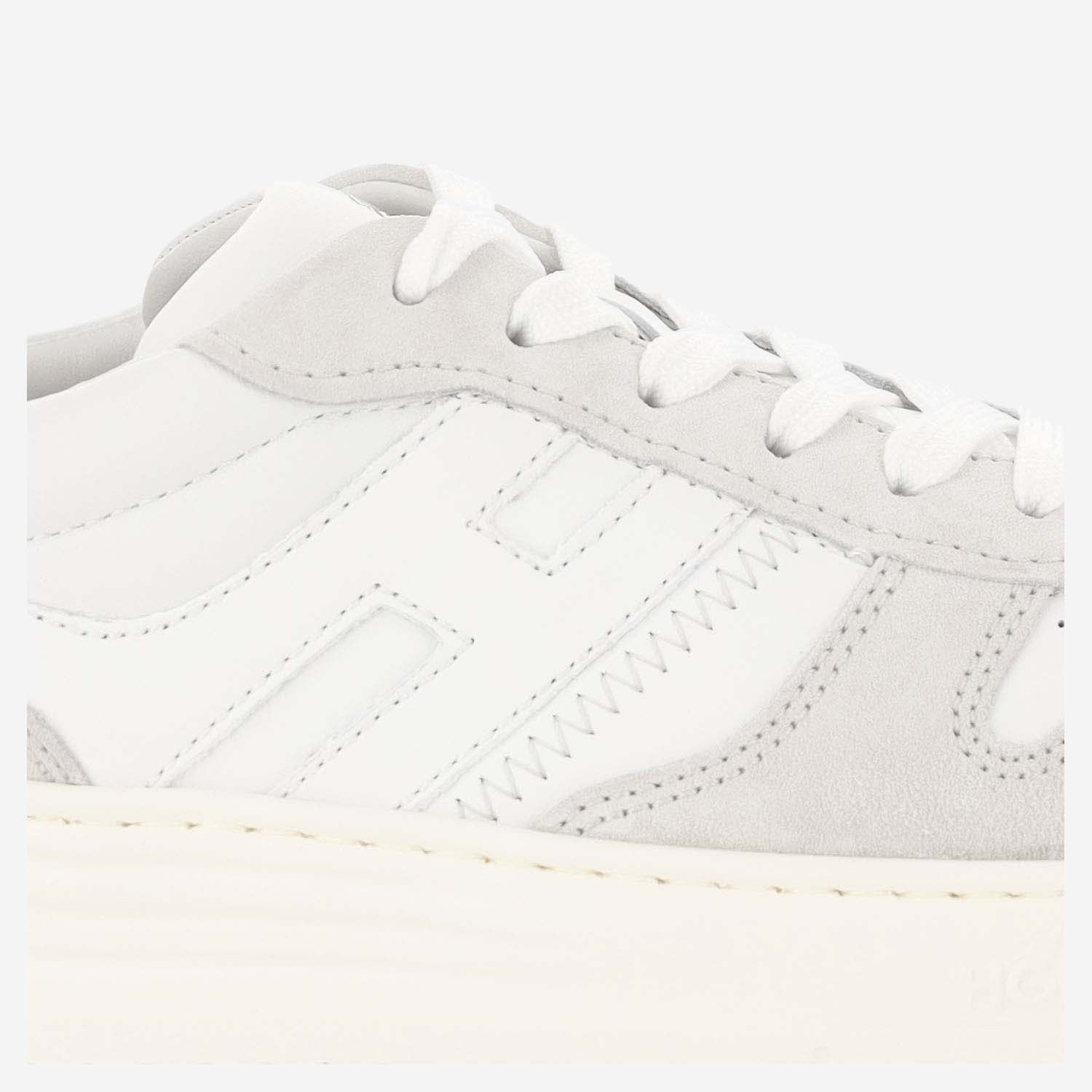 Shop Hogan Sneakers H630 In White