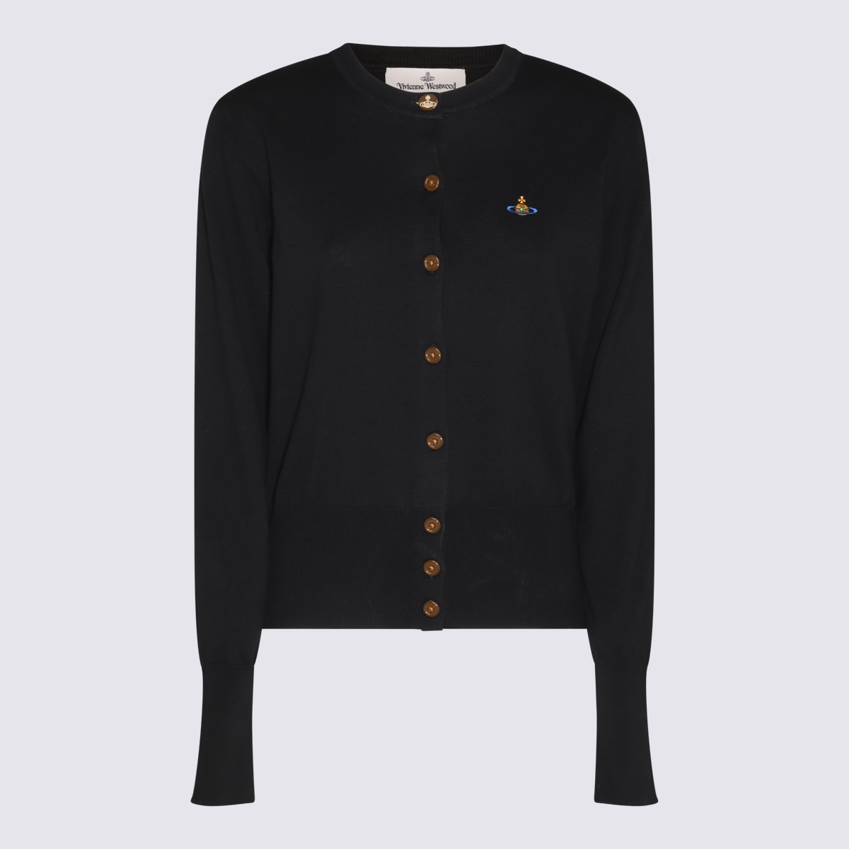 Shop Vivienne Westwood Black Wool Knitwear