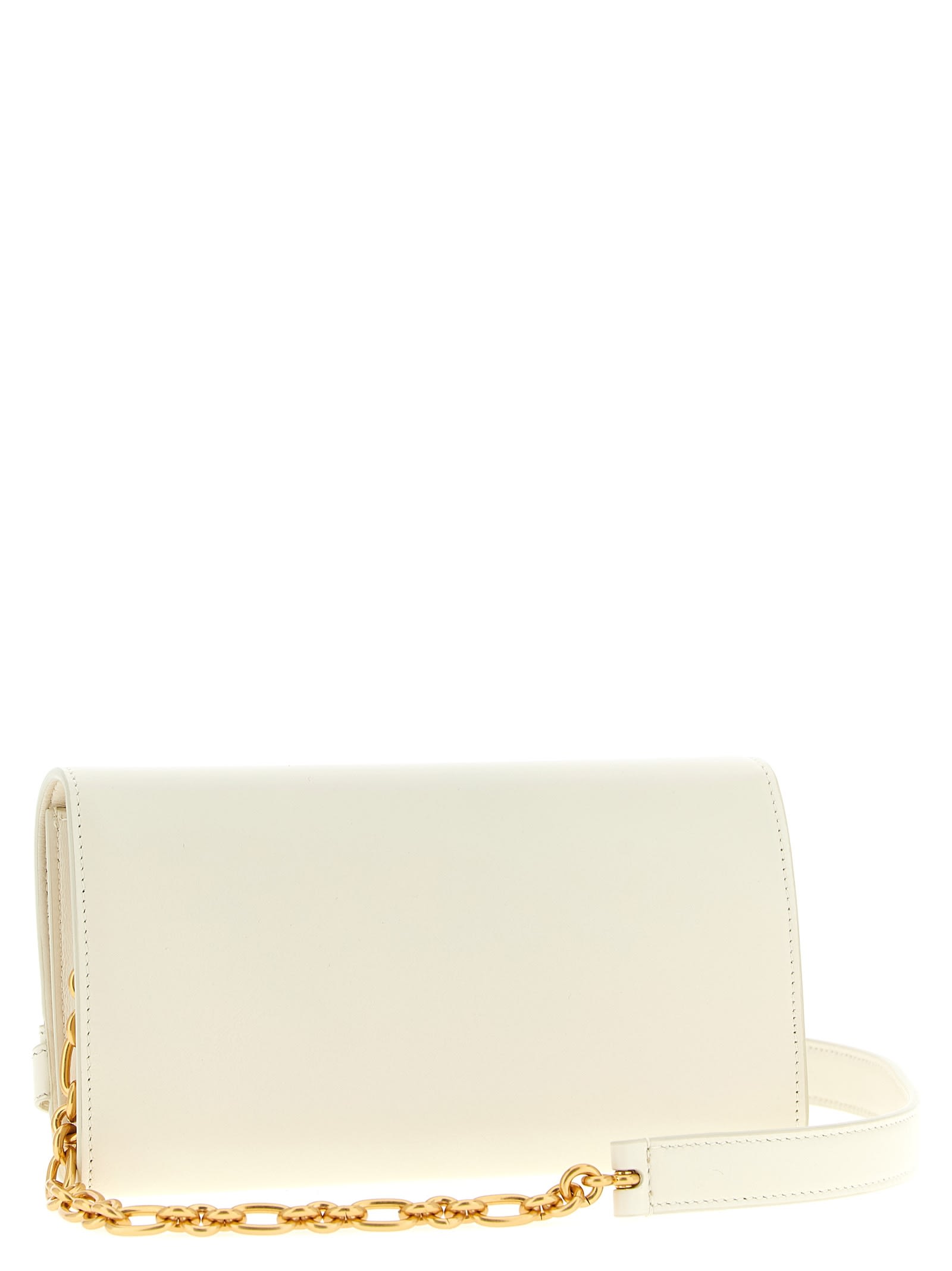 Balmain Shuffle Wallet On Chain In White
