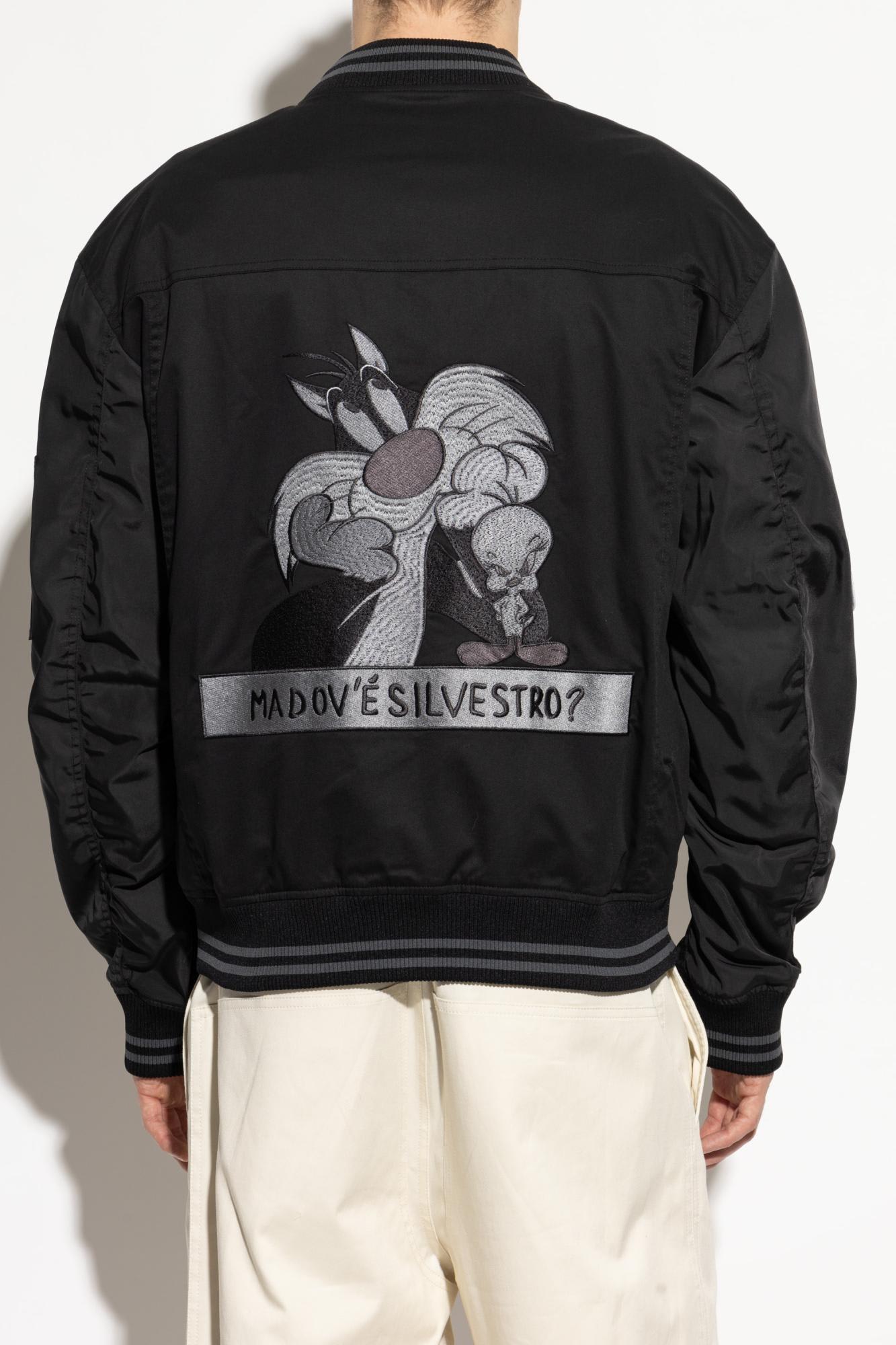 Iceberg Patch-detailed Zipped Bomber Jacket