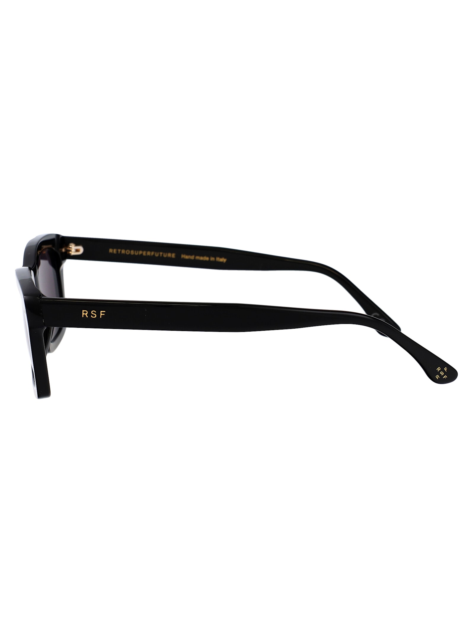 Retrosuperfuture Affari Sunglasses In 0blk Black