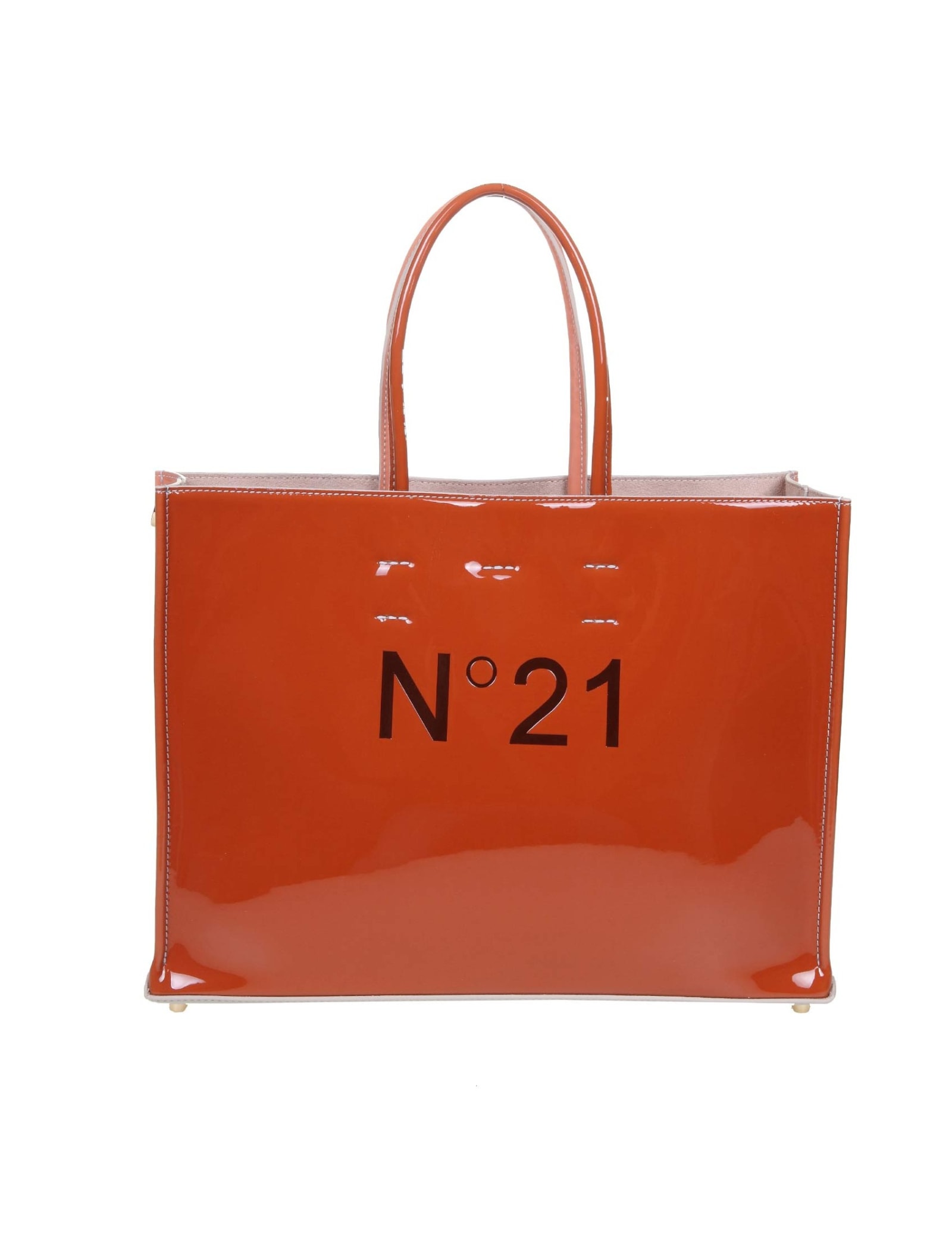 N.21 Painted Shopping Bag With Logo