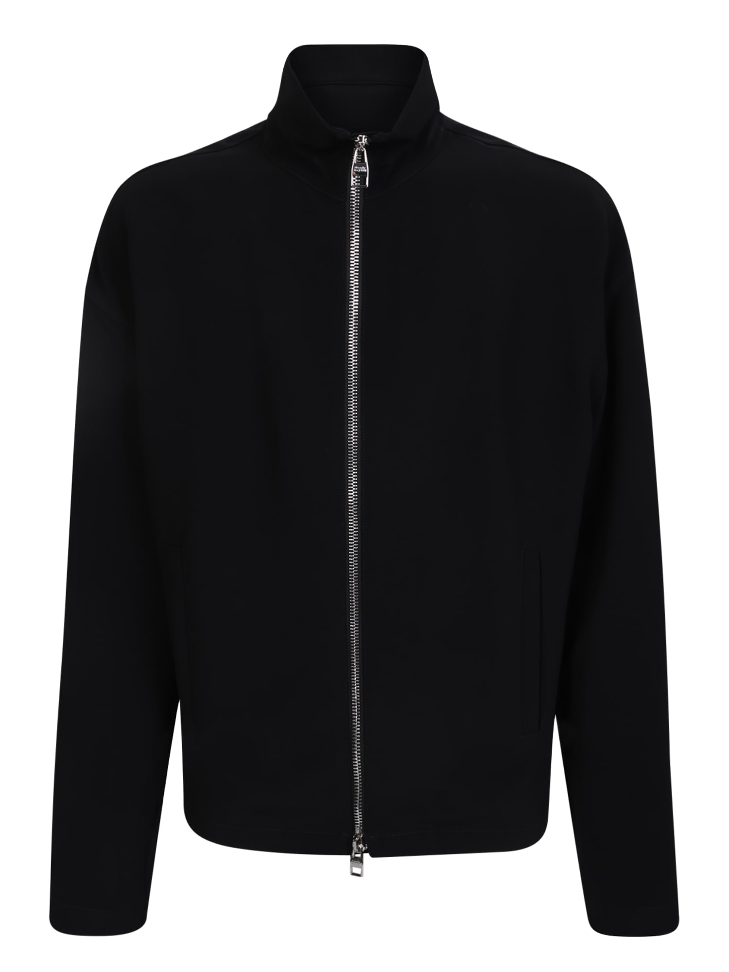 ALEXANDER MCQUEEN ZIP FITTED JACKET