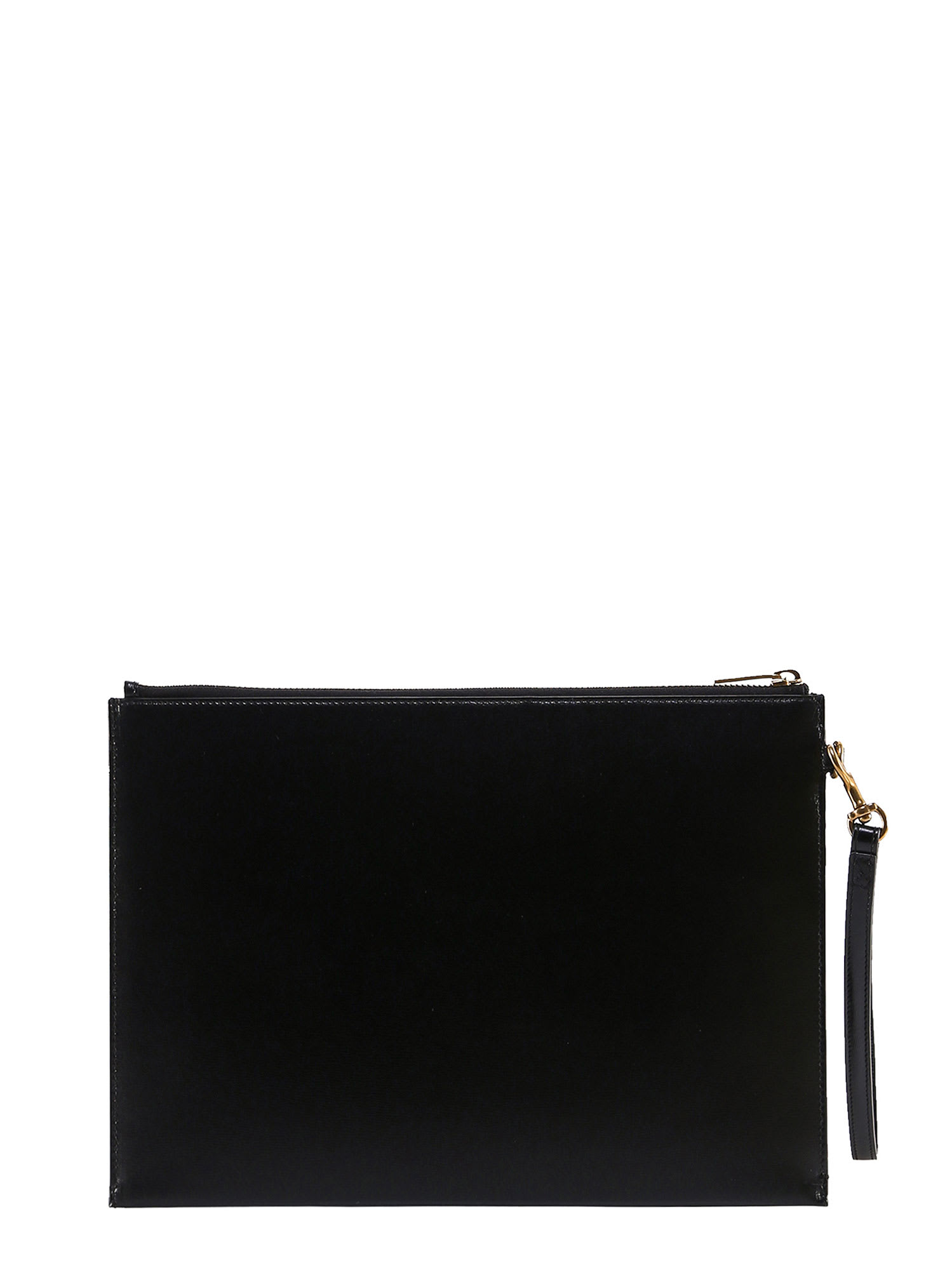 Shop Saint Laurent Clutch In Black