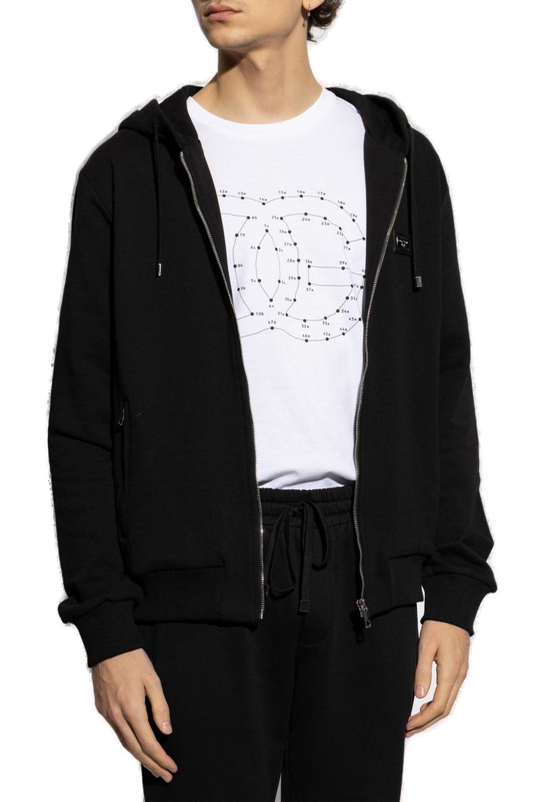Dolce & Gabbana Hoodie In Black