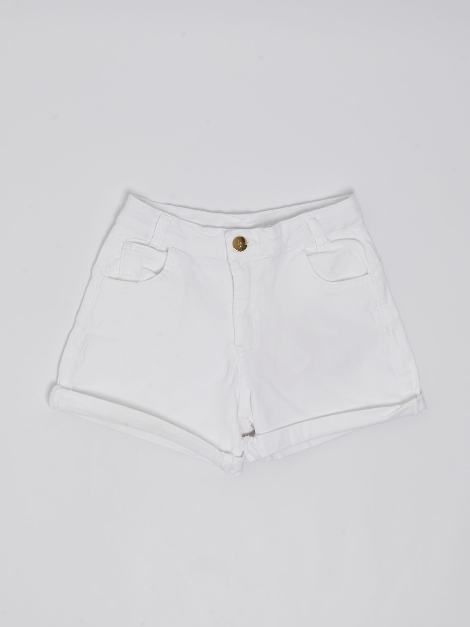 Liu •jo Kids' Shorts Shorts In Bianco
