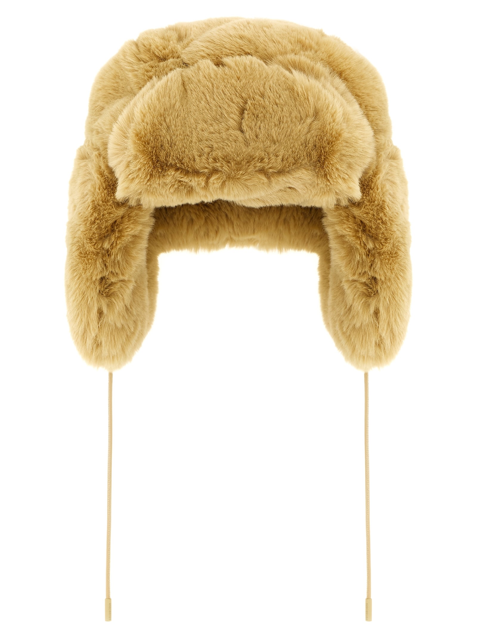Goldbergh Cher Fluffy Aviator Hats Beige In Sand
