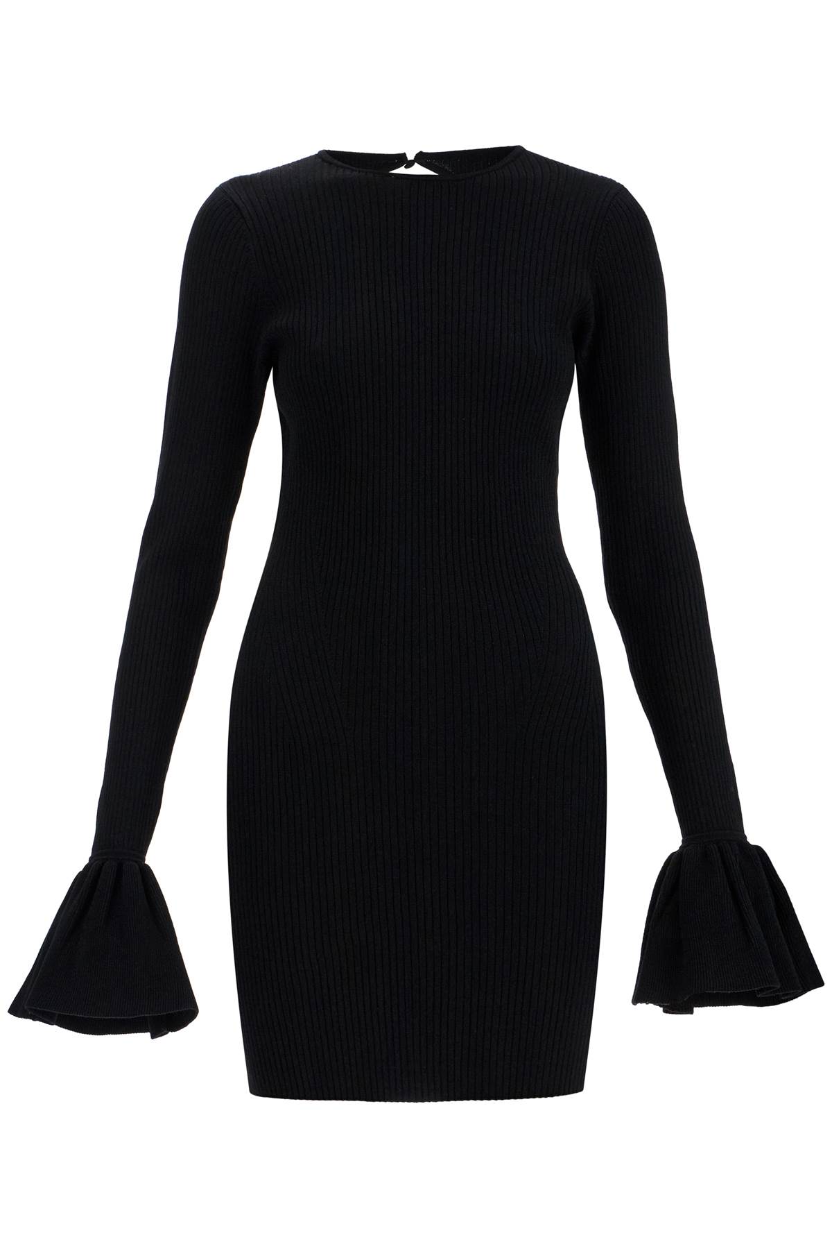 Ribbed Knit Mini Dress