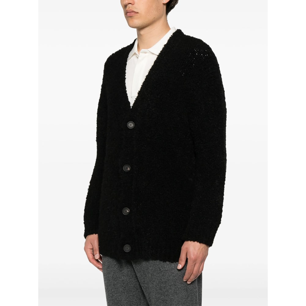 Tagliatore Kielder Knitwear In Brown Wool In Black