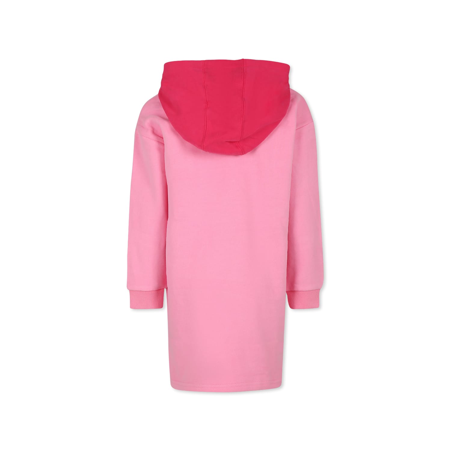 Marc Jacobs Pink Dress For Girl With Logo In Pink
