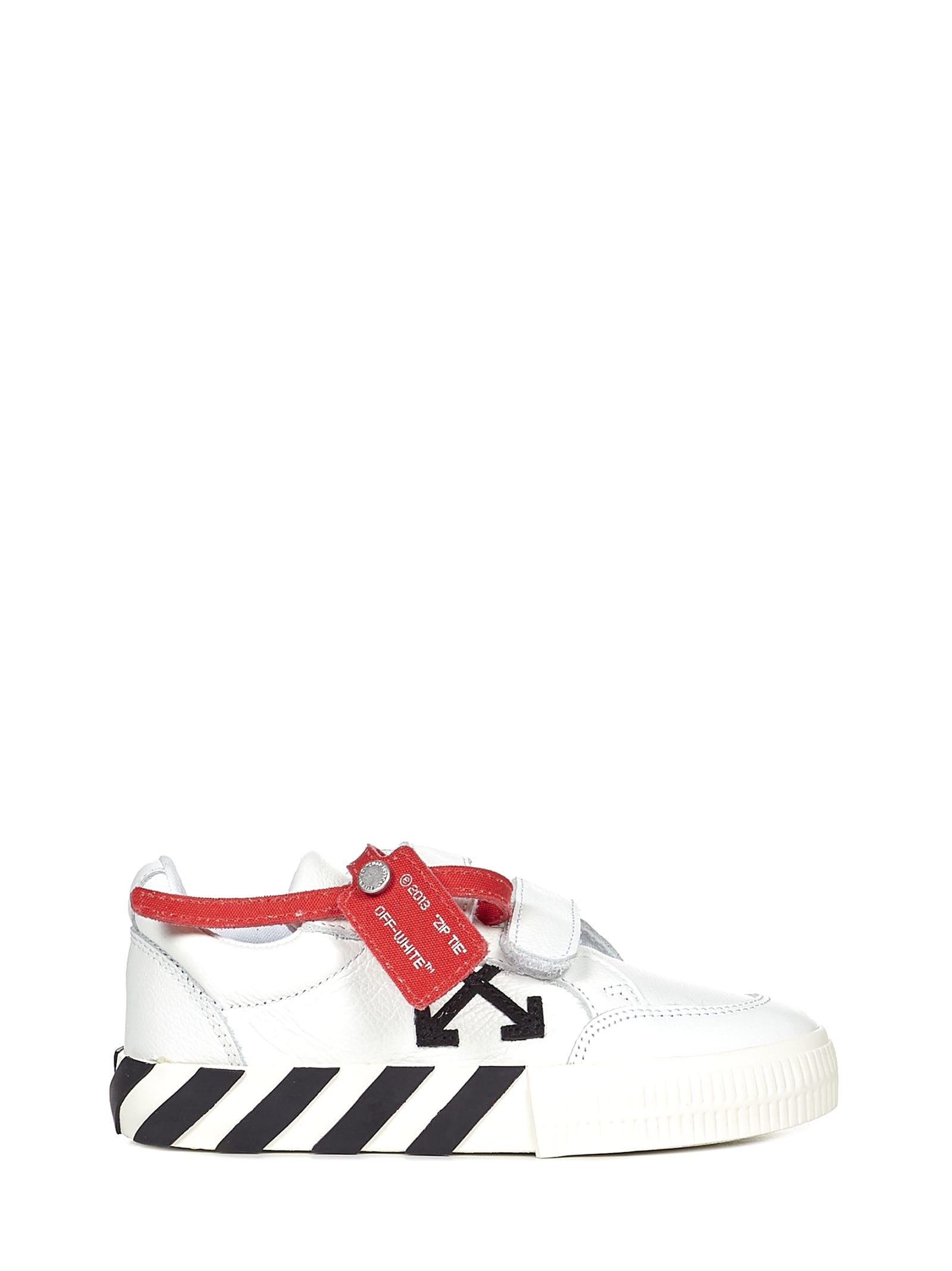 Off-White Low Strap Vulcanized Sneakers