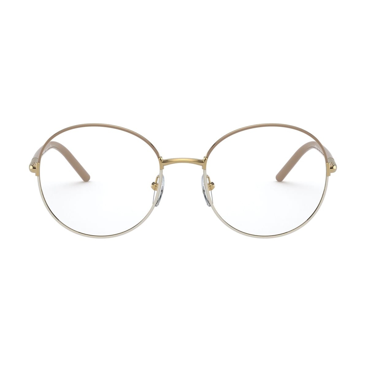 Shop Prada Pr 55wv Glasses In Oro