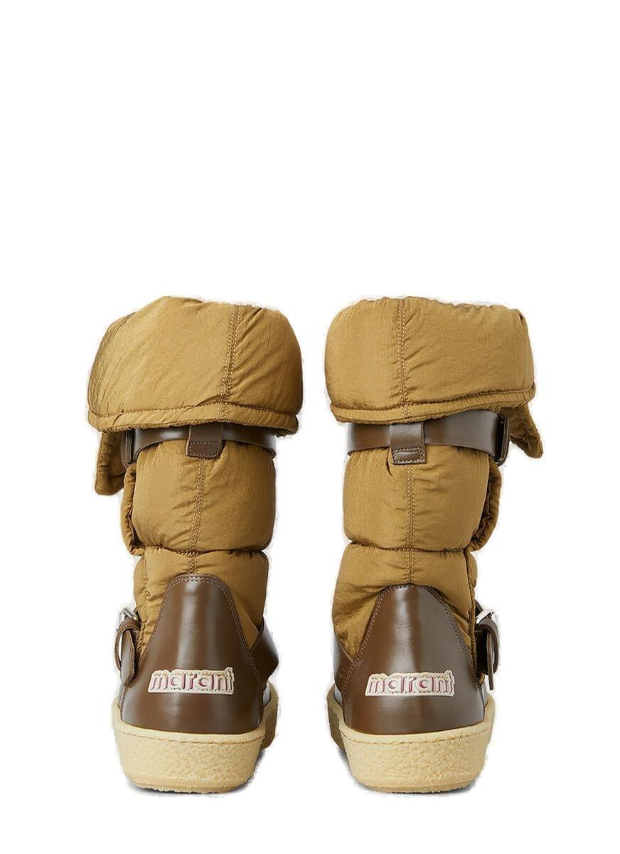 Shop Isabel Marant Zenora Snow Boots In Brown