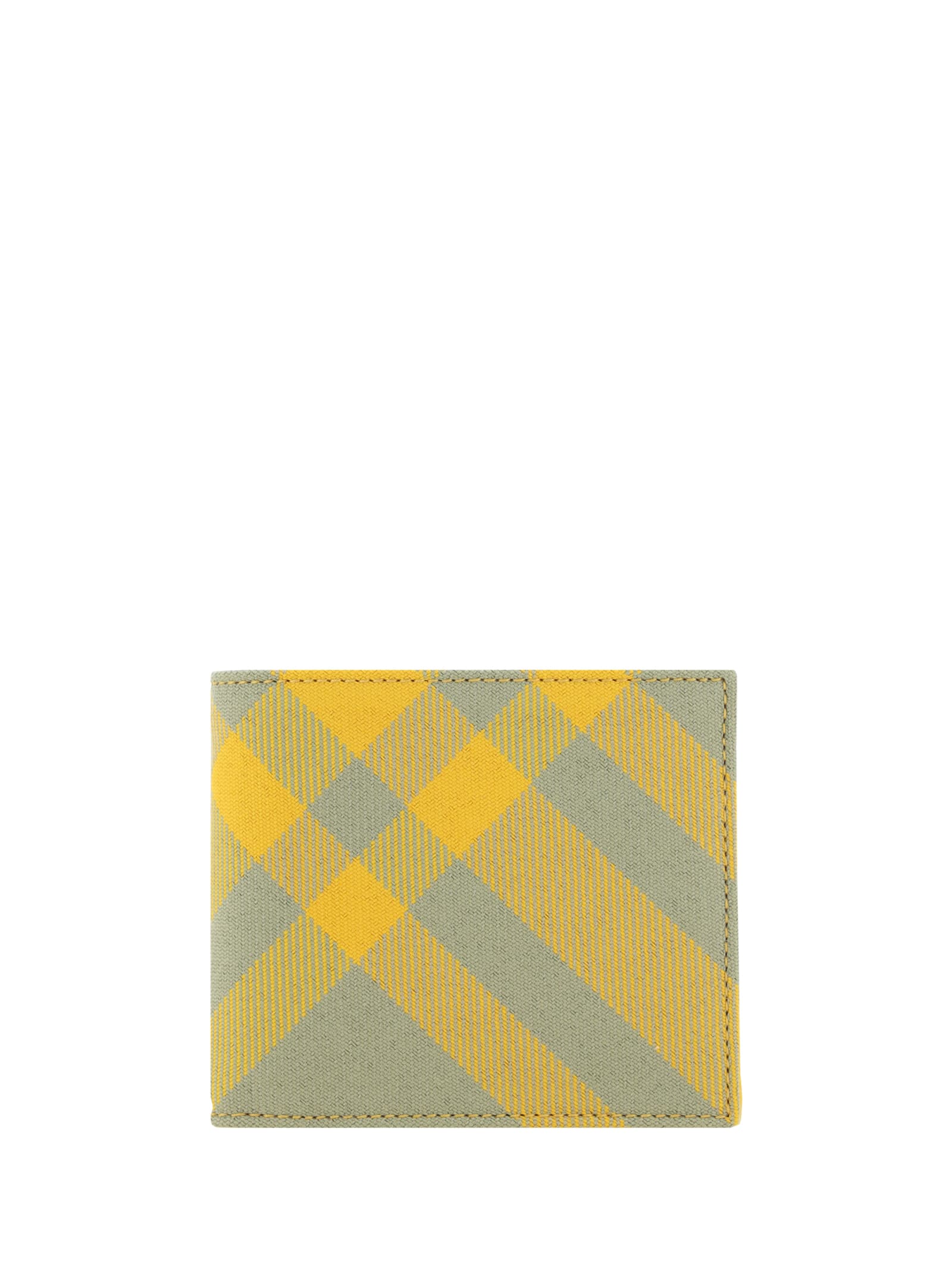 Burberry Wallet In Neutrals/yellow