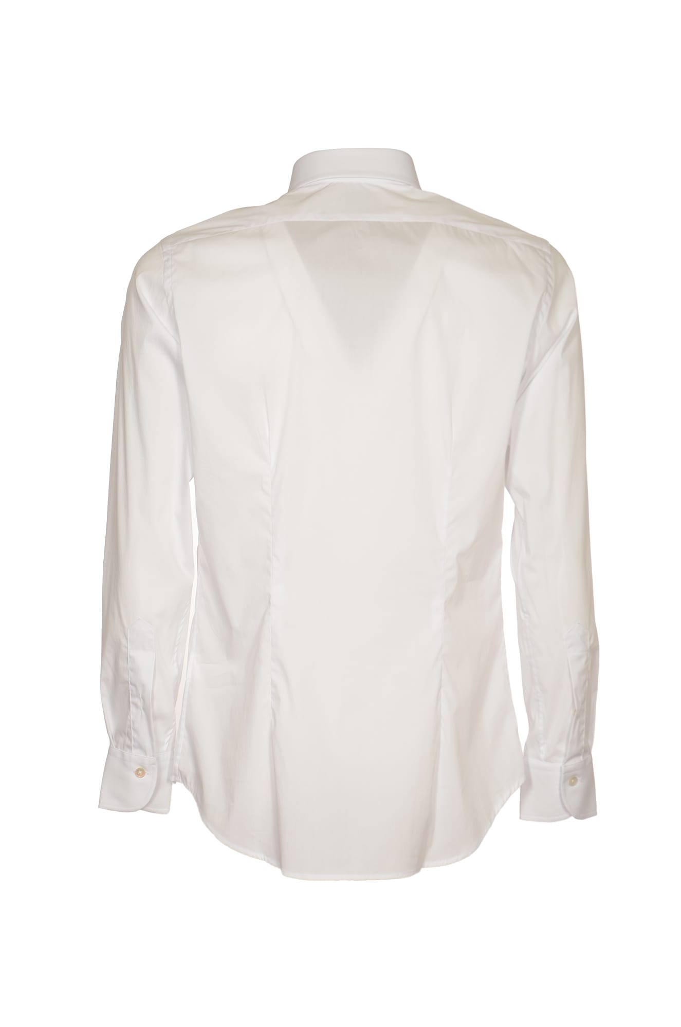 Shop Bagutta Leo Shirt In White
