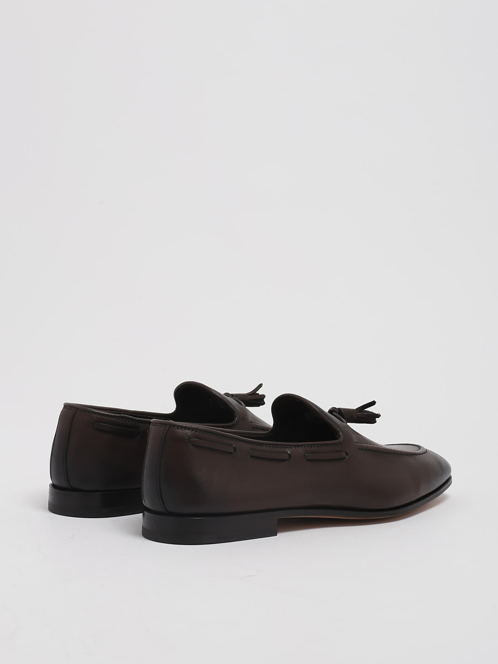 Shop Church's Mocassino Loafers In Testa Di Moro