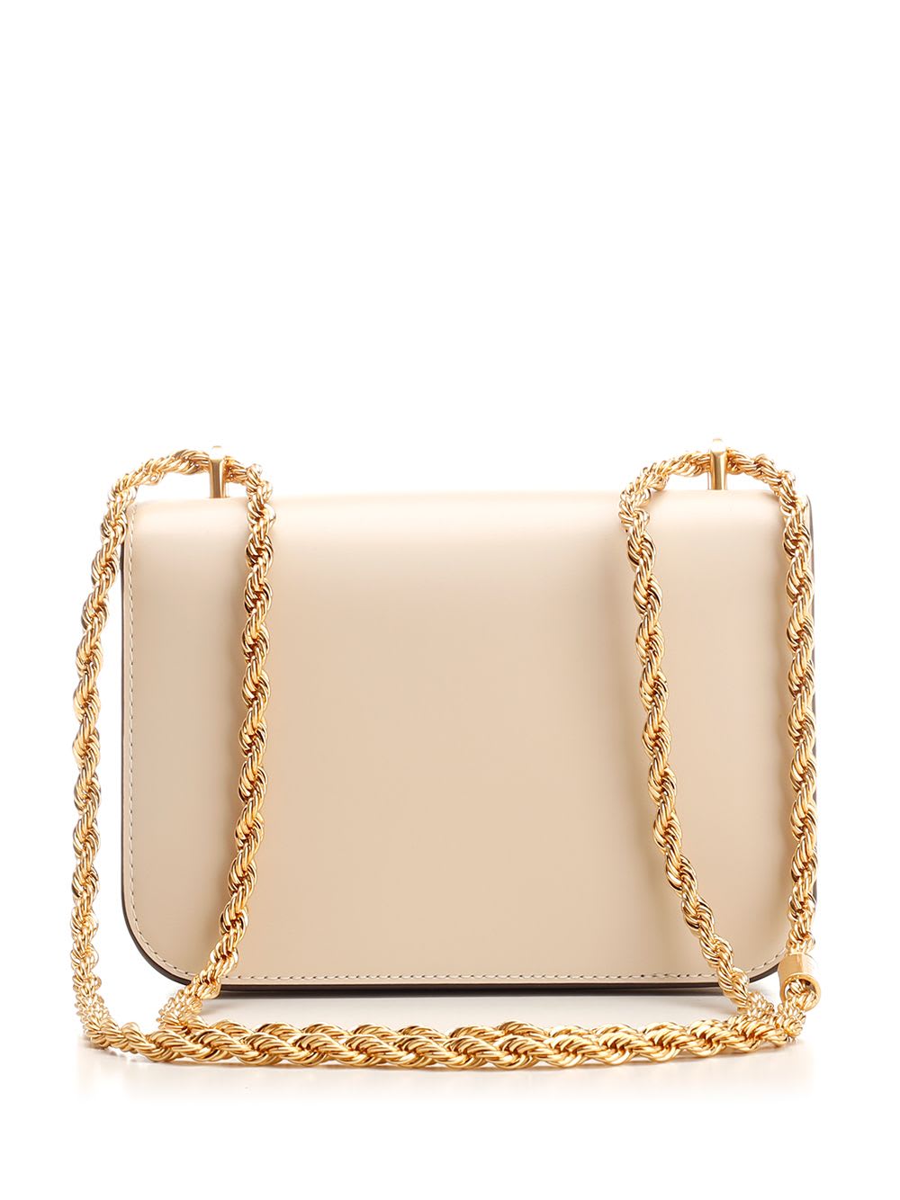 Shop Tory Burch Eleanor Shoulder Bag In Beige