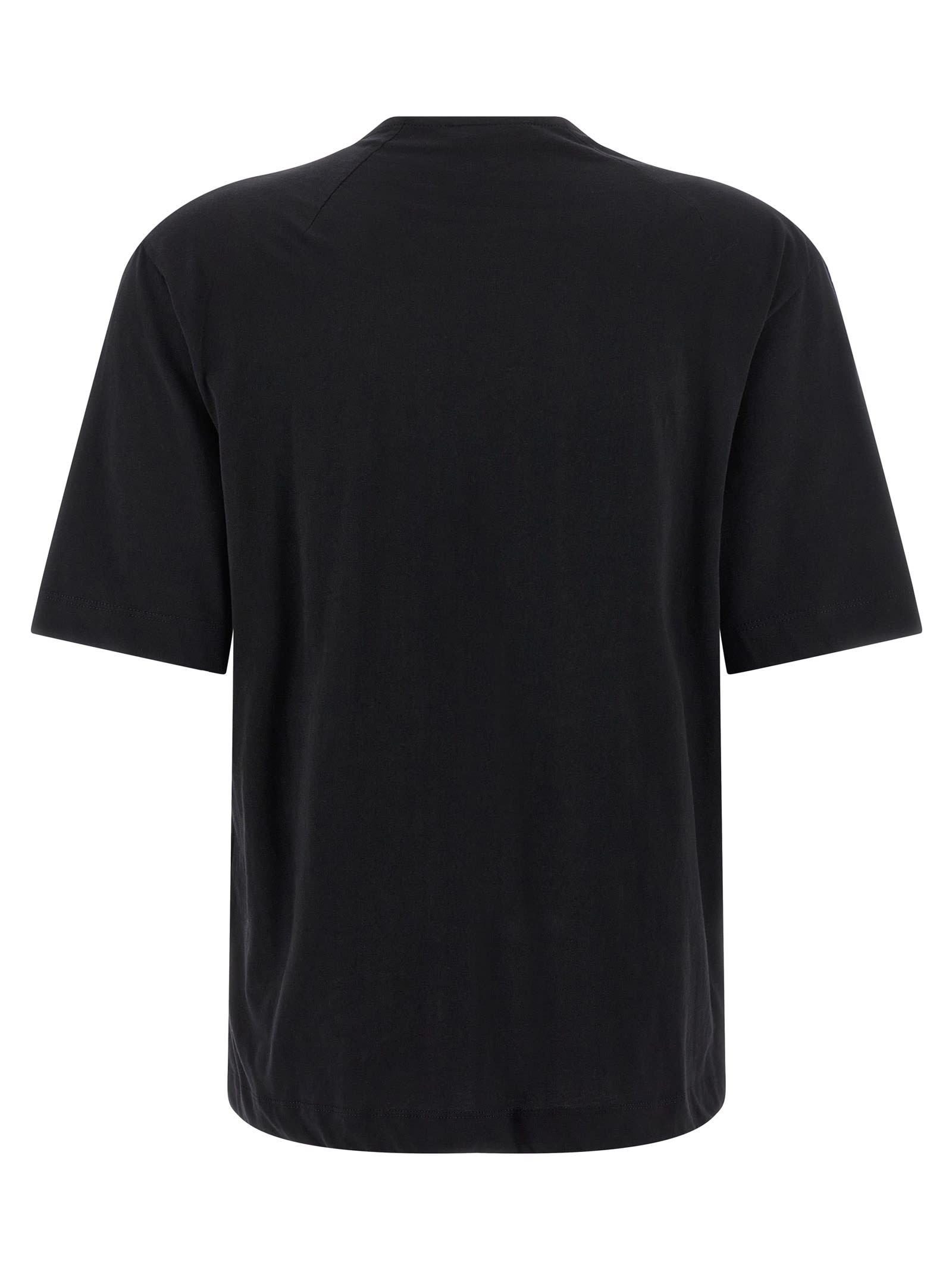 Dries Van Noten Bow Detail Short Sleeve T-shirt In Black