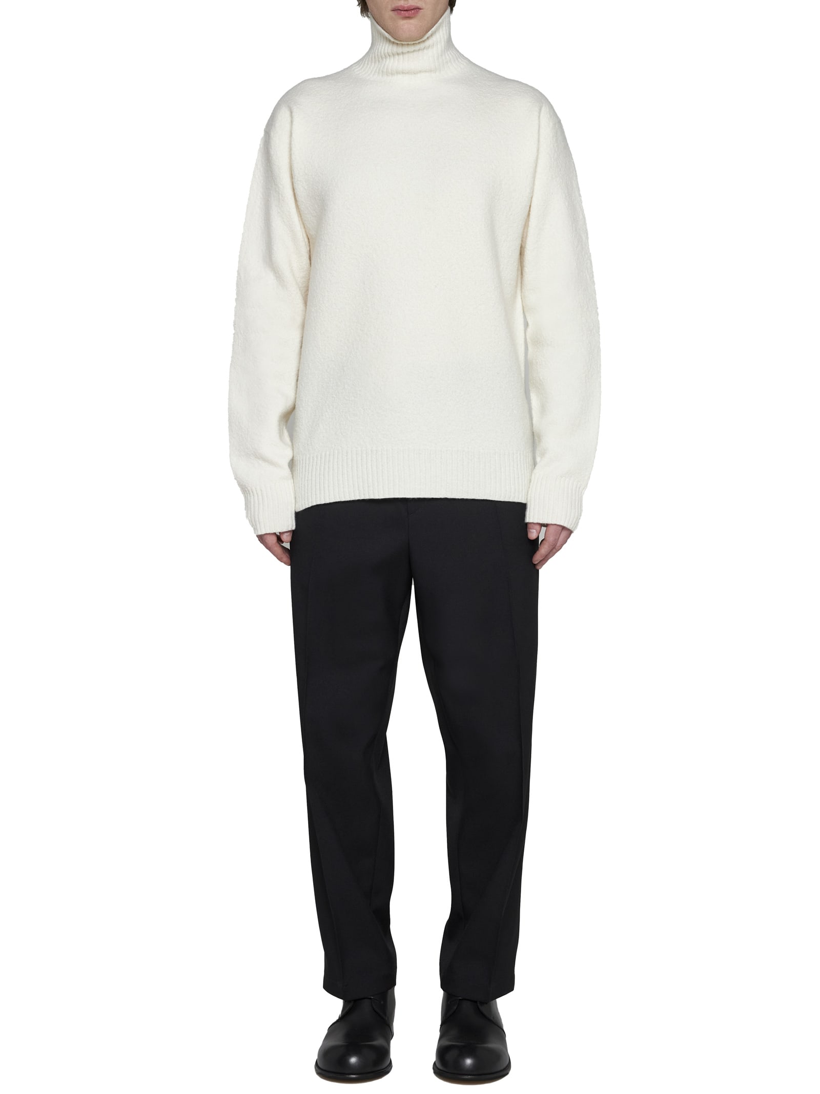 Shop Jil Sander Sweater In Cloud